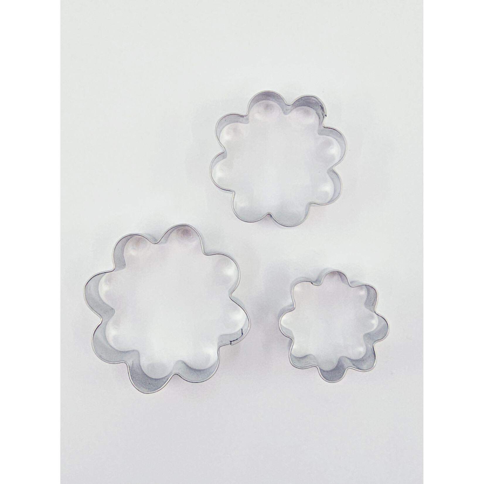 Trio d’emporte-pièces – fleur ondulée