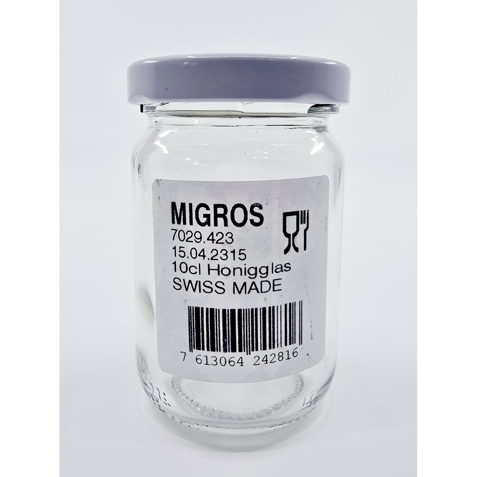 Bocaux en verre 10 cl (6 pièces)