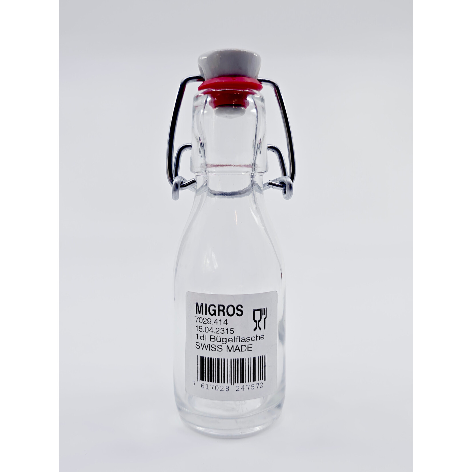 Bouteille en verre hermétique 1 dl (5 pièces)