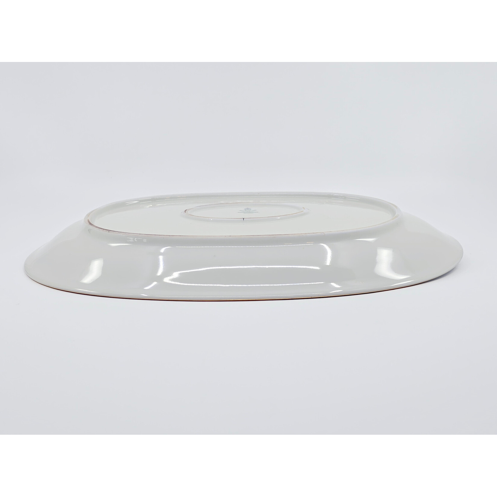 Plat ovale en porcelaine – Winterling, Bavière