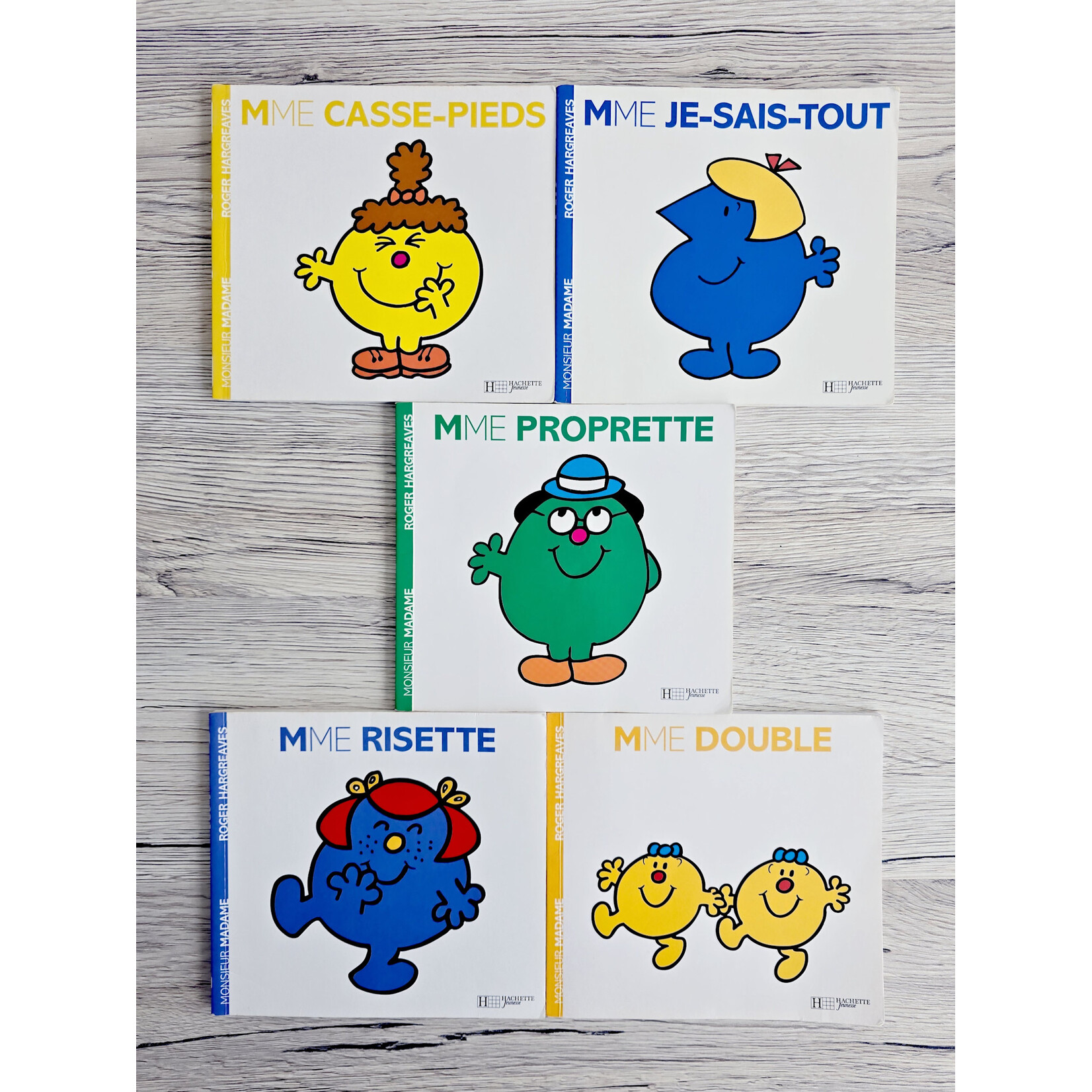 Livre - Lot de 5 livres Monsieur Madame