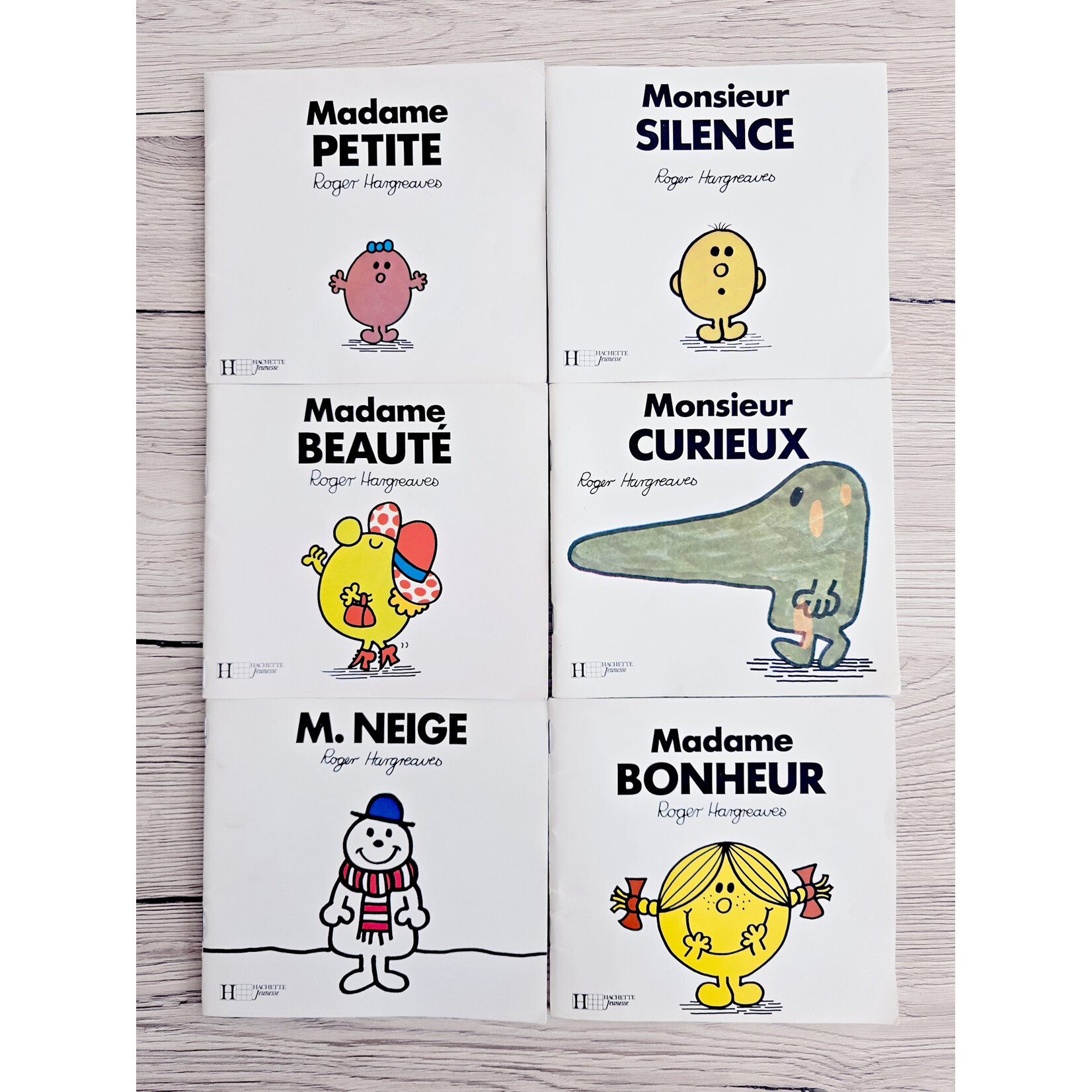Livre - Lot de 6 livres Monsieur Madame