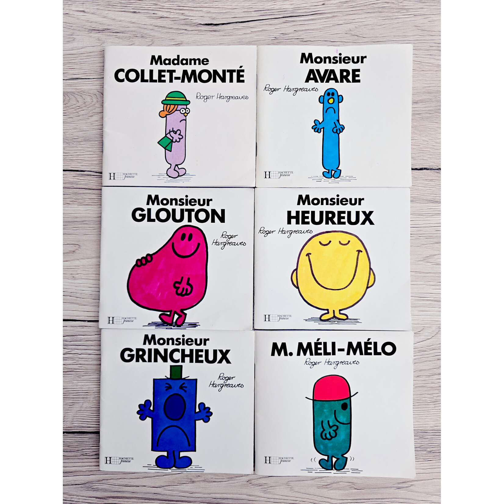 Livre - Lot de 6 livres Monsieur Madame n° 2