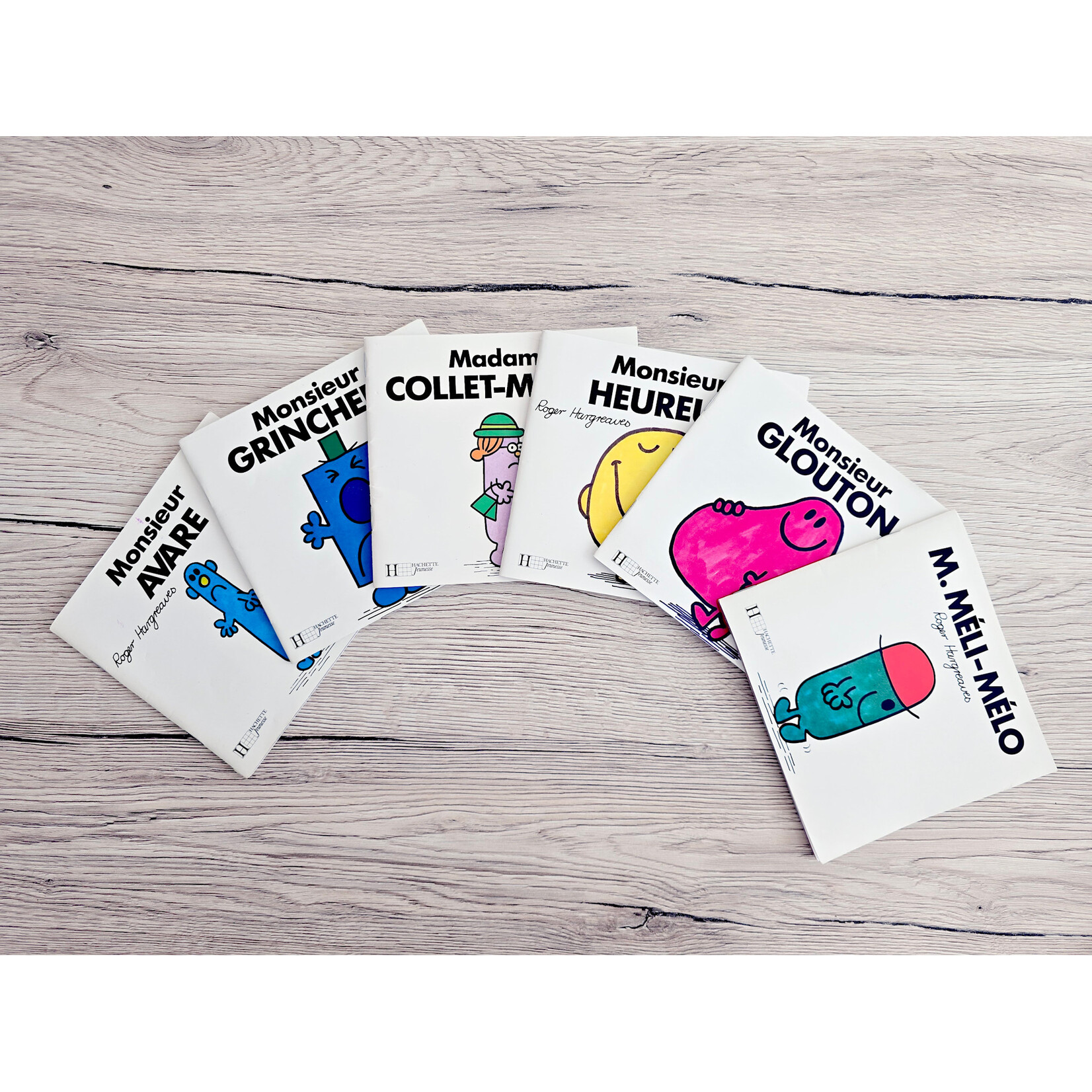 Livre - Lot de 6 livres Monsieur Madame n° 2