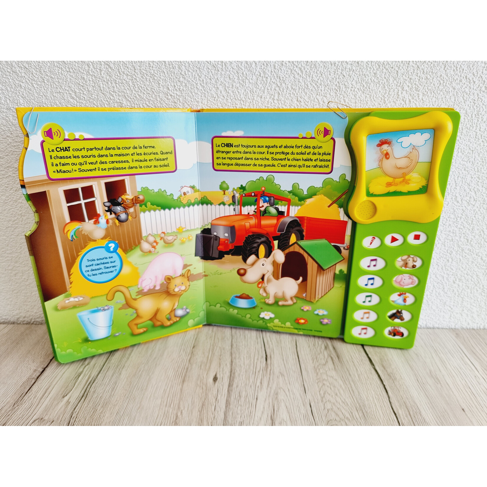 Hachette Jeunesse Livre sonore - La ferme