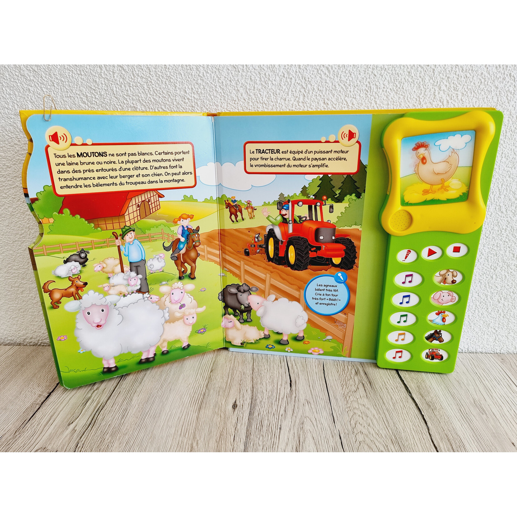 Hachette Jeunesse Livre sonore - La ferme