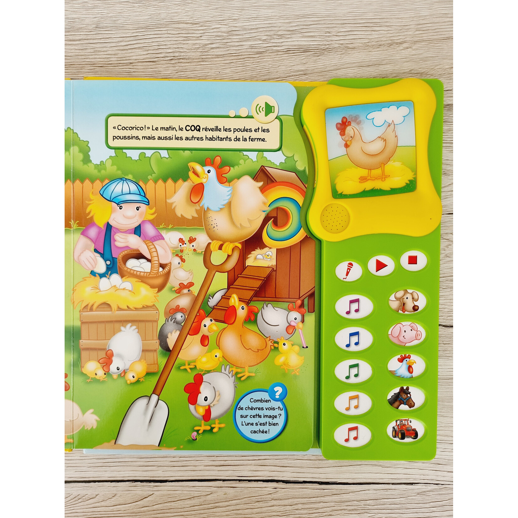 Hachette Jeunesse Livre sonore - La ferme