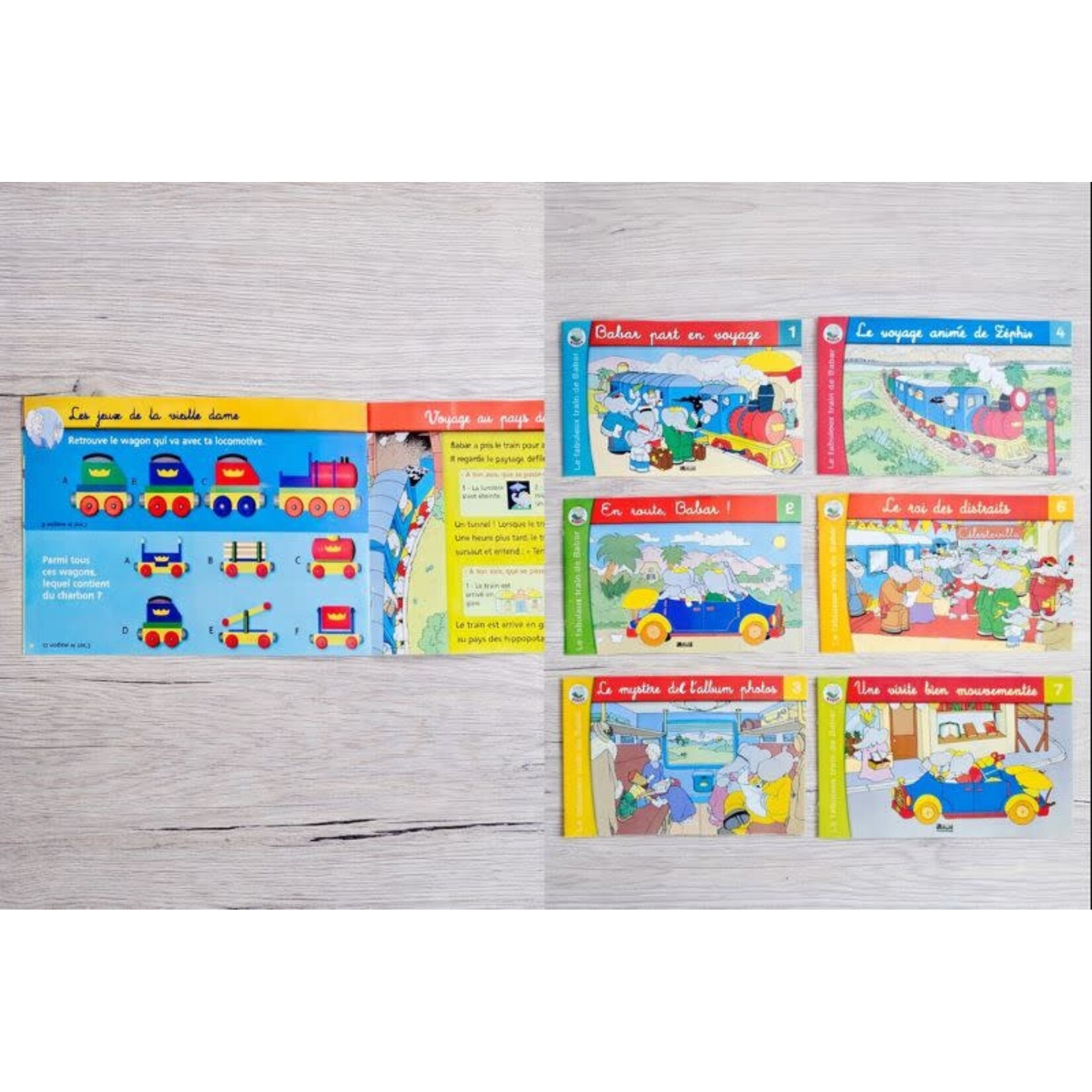 Edition Atlas Le fabuleux train de Babar - Edition Atlas