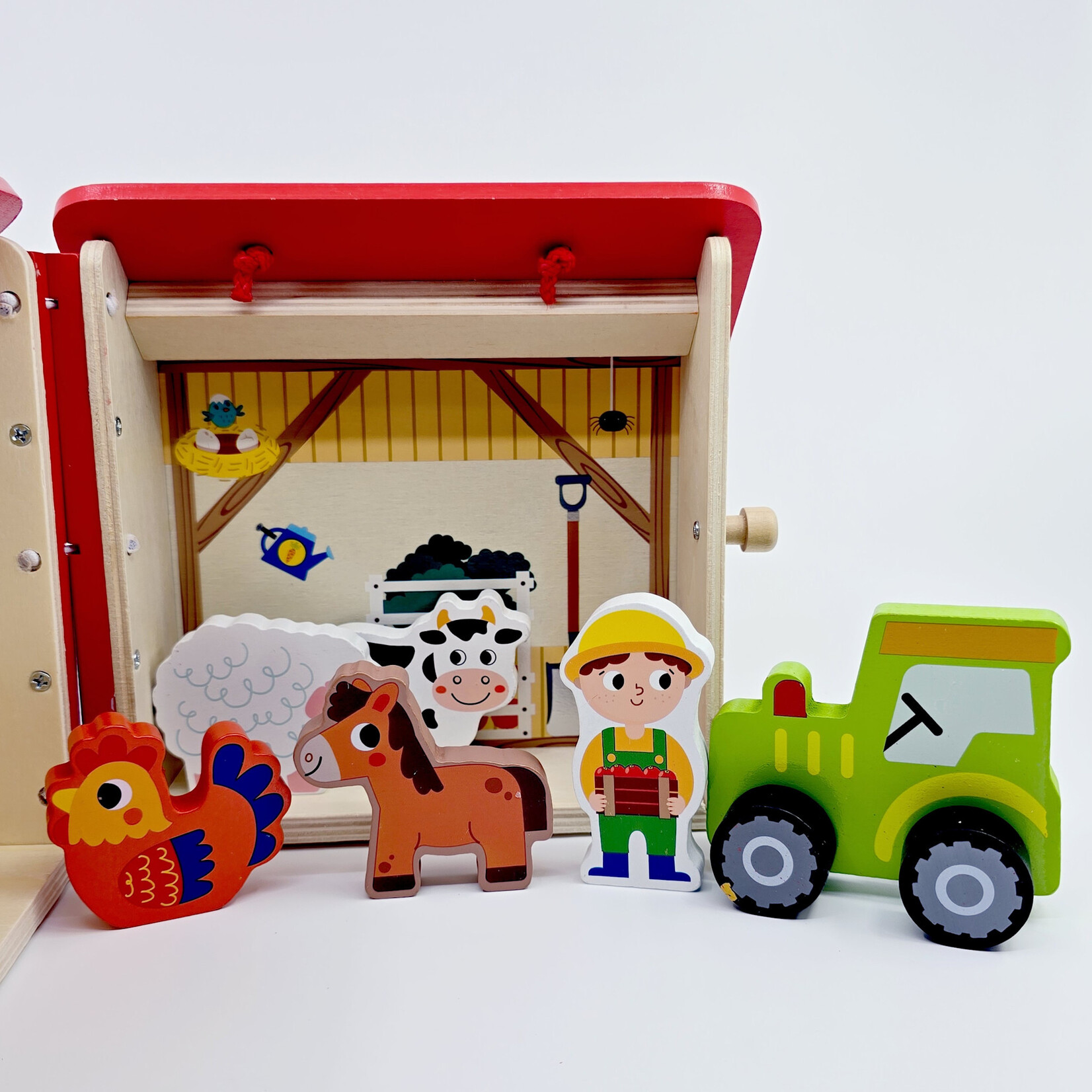 Ferme pliable en bois