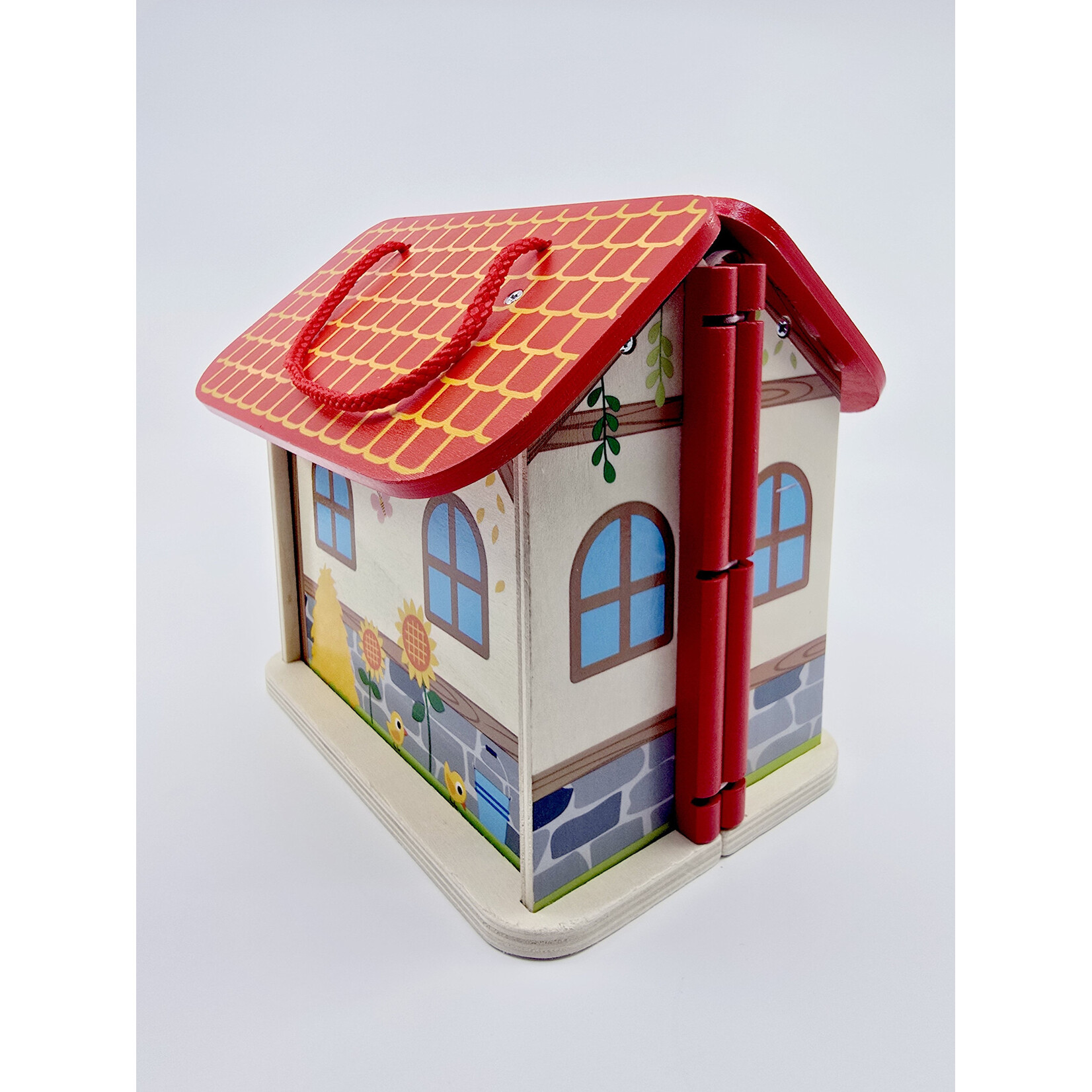 Ferme pliable en bois