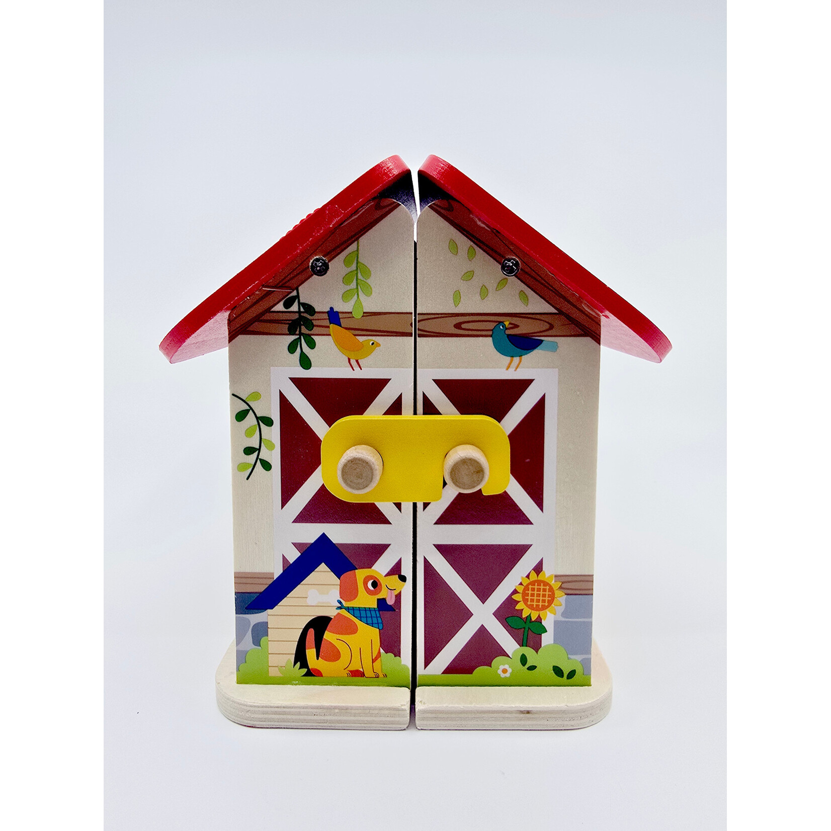 Ferme pliable en bois