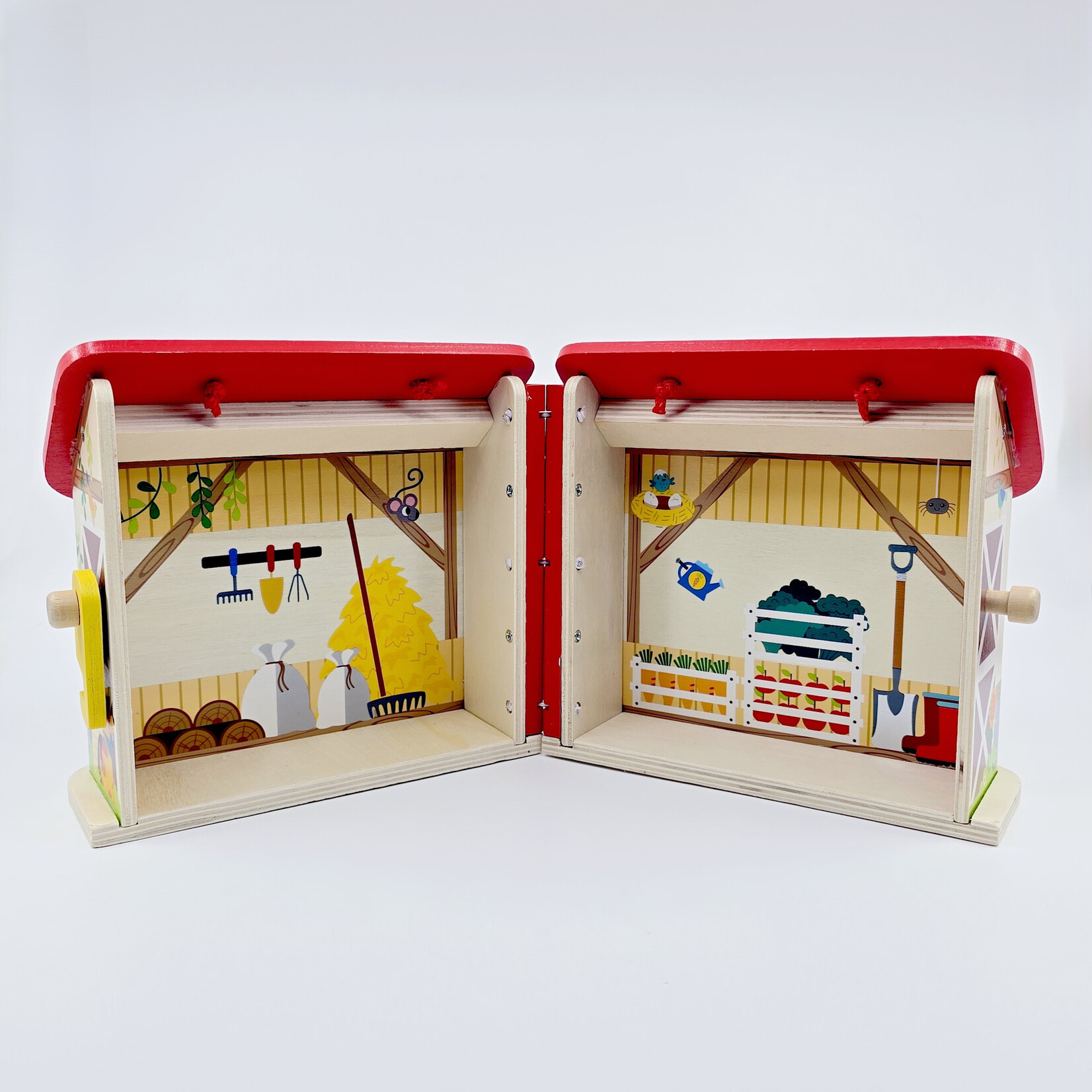 Ferme pliable en bois