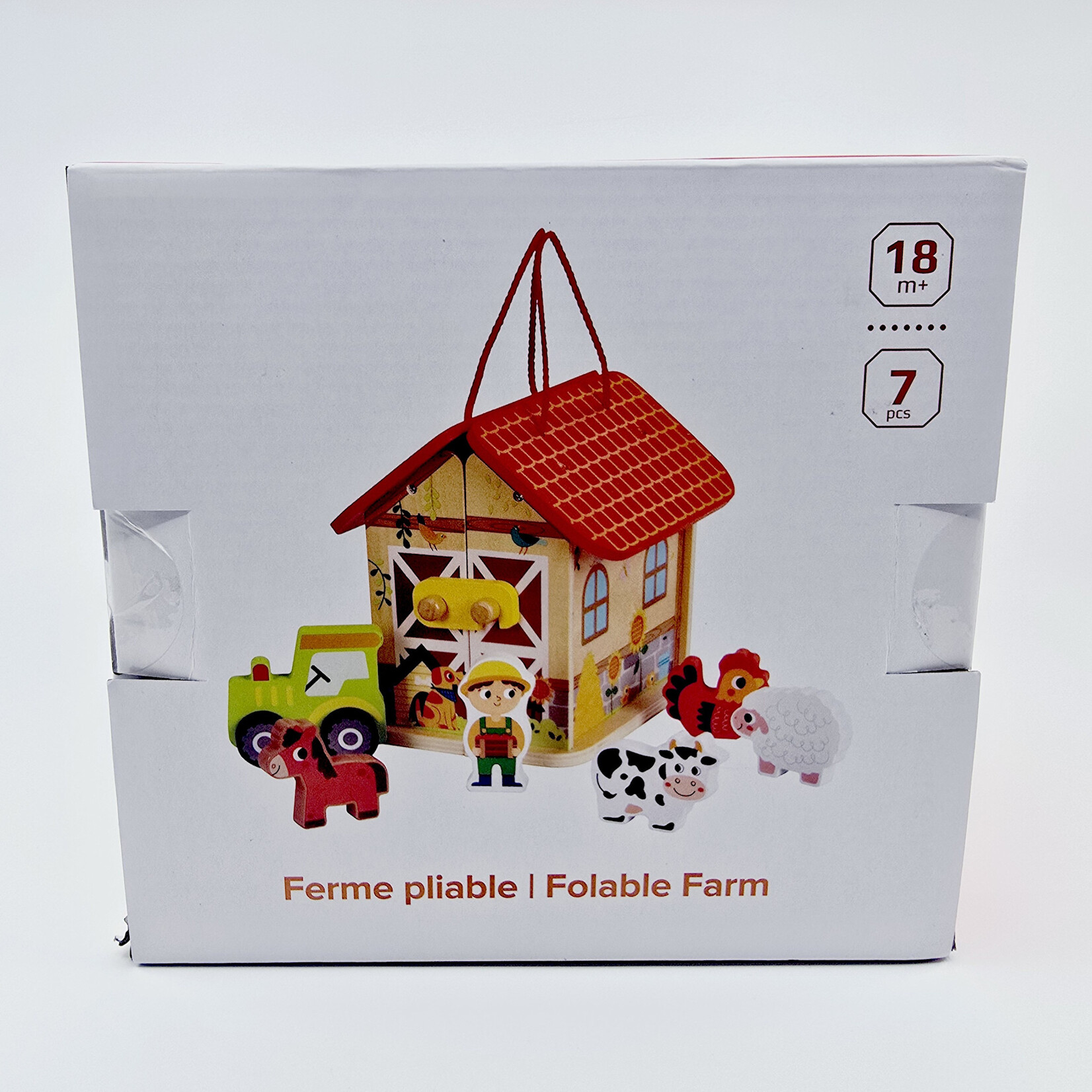 Ferme pliable en bois