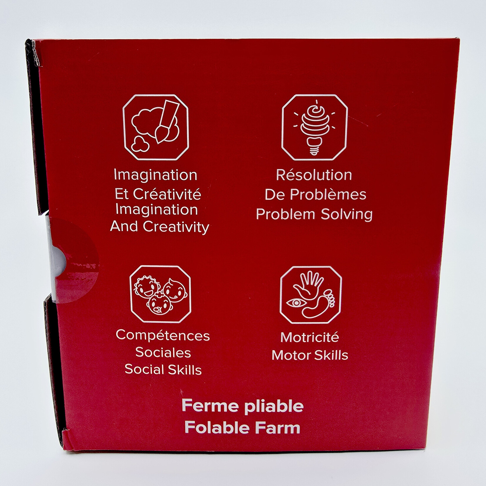 Ferme pliable en bois