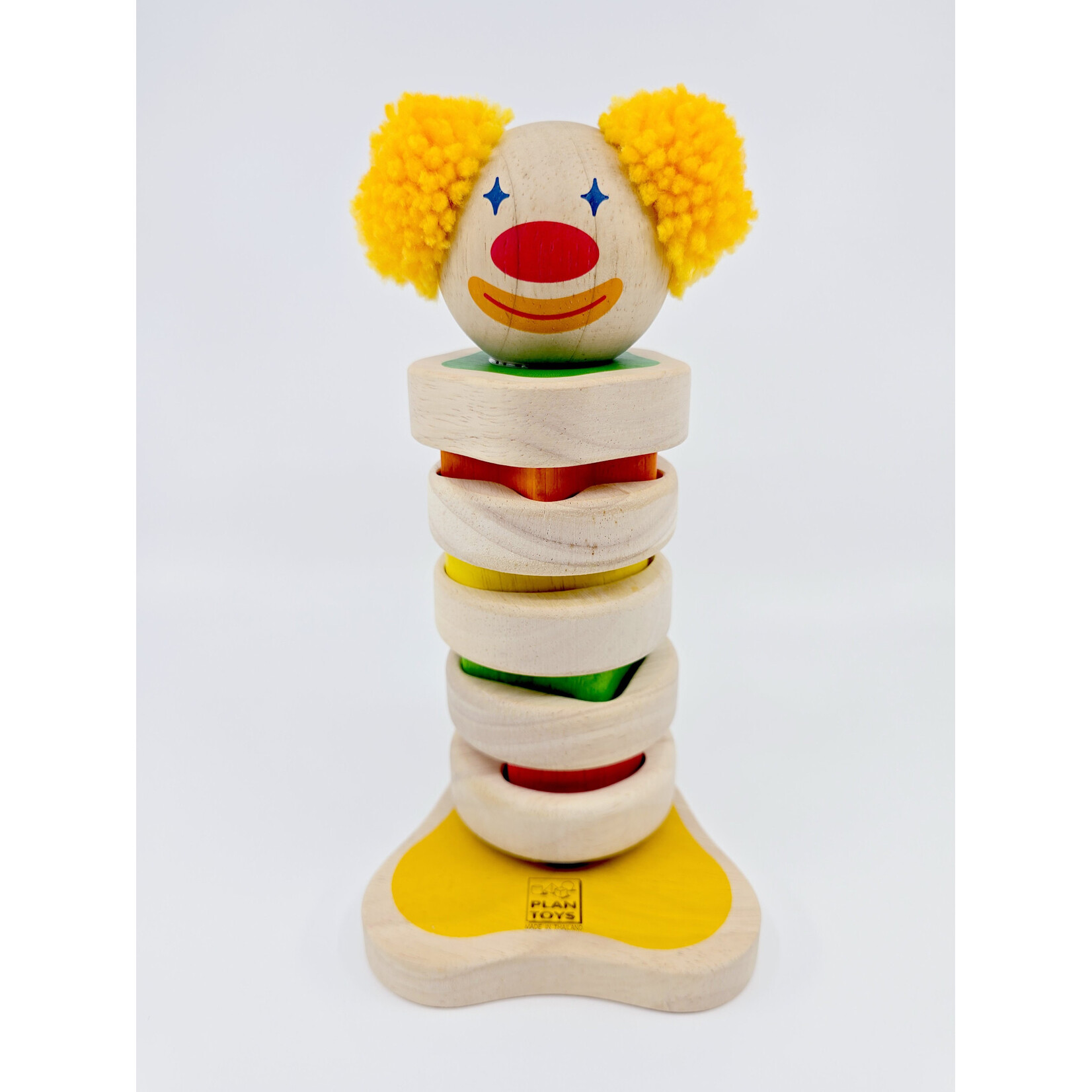 PlanToys Clown à empiler en bois