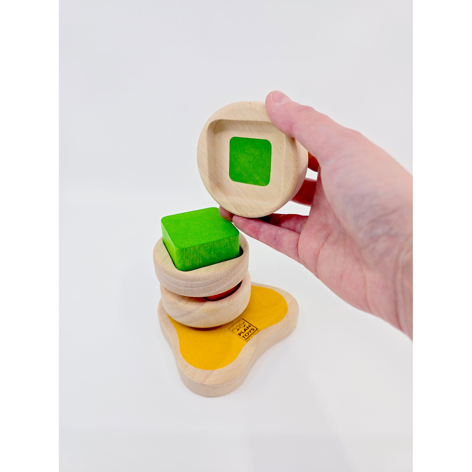 PlanToys Clown à empiler en bois