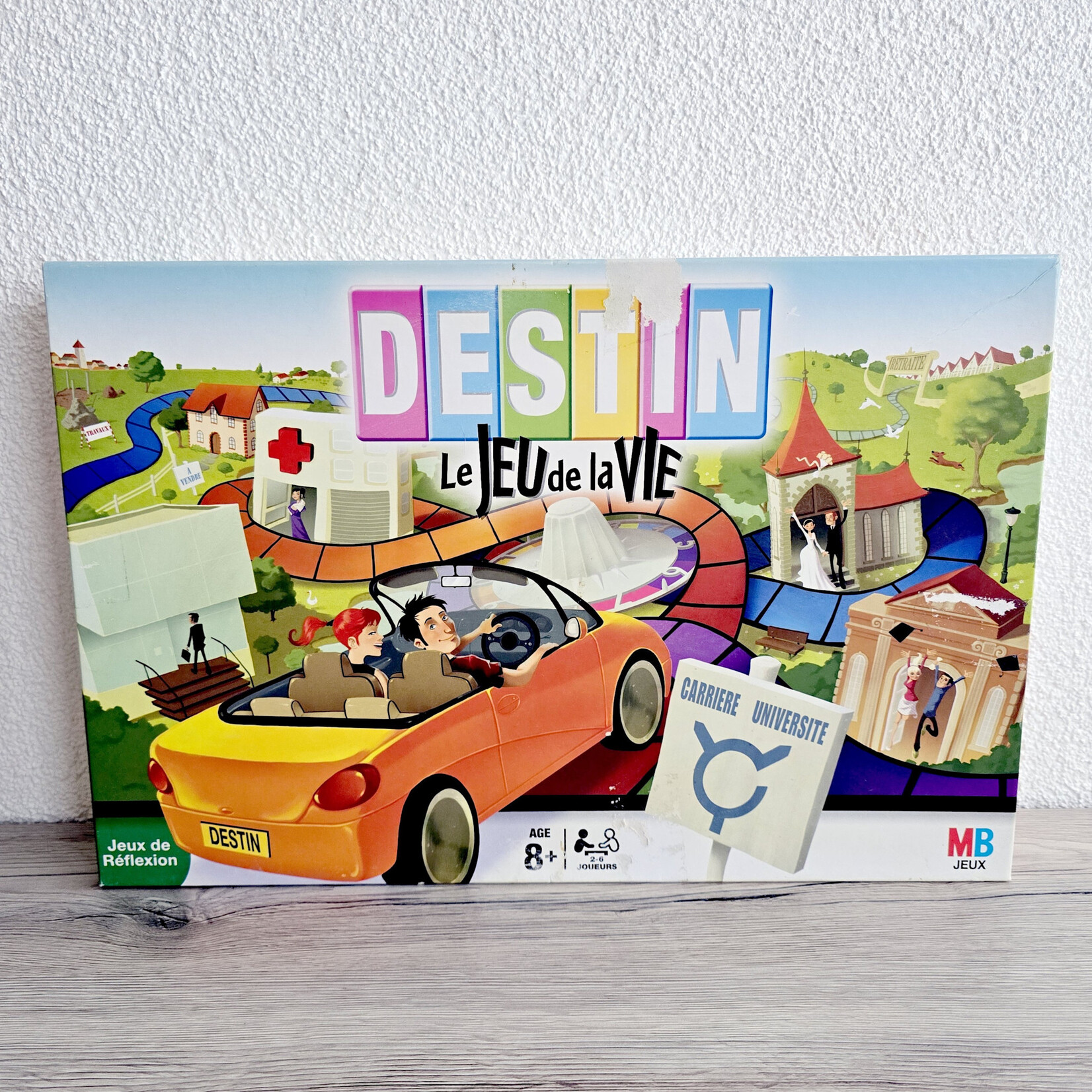 Hasbro DESTIN, le jeu de la vie : où vos choix vous mèneront-ils