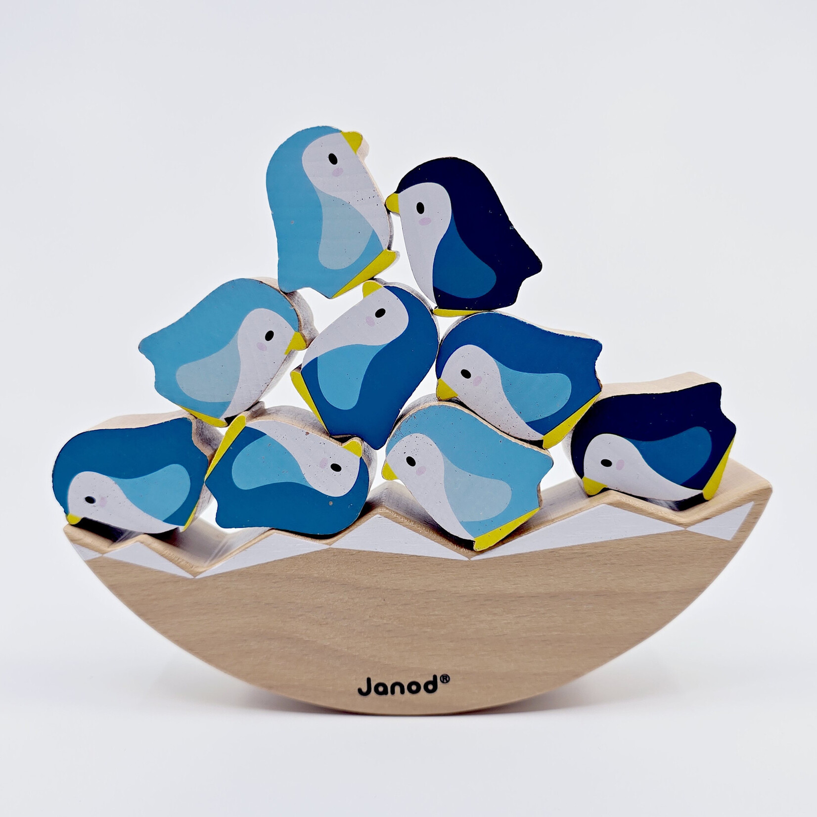 Janod Jeu d'équilibre Basculo Manchots de Janod