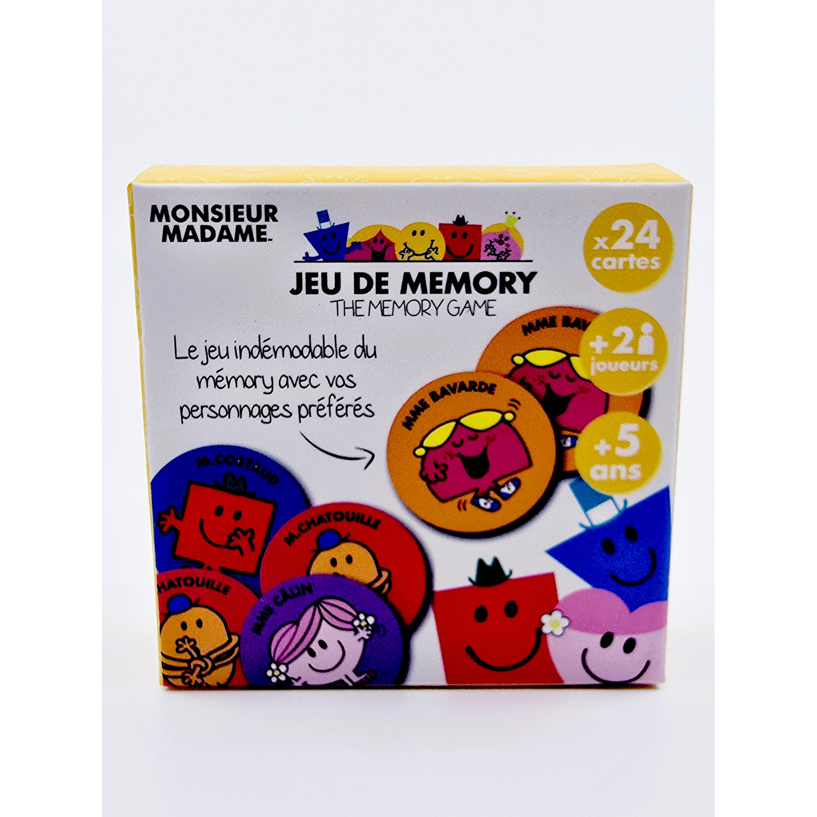 Jeu de Memory – Monsieur Madame (petit format)
