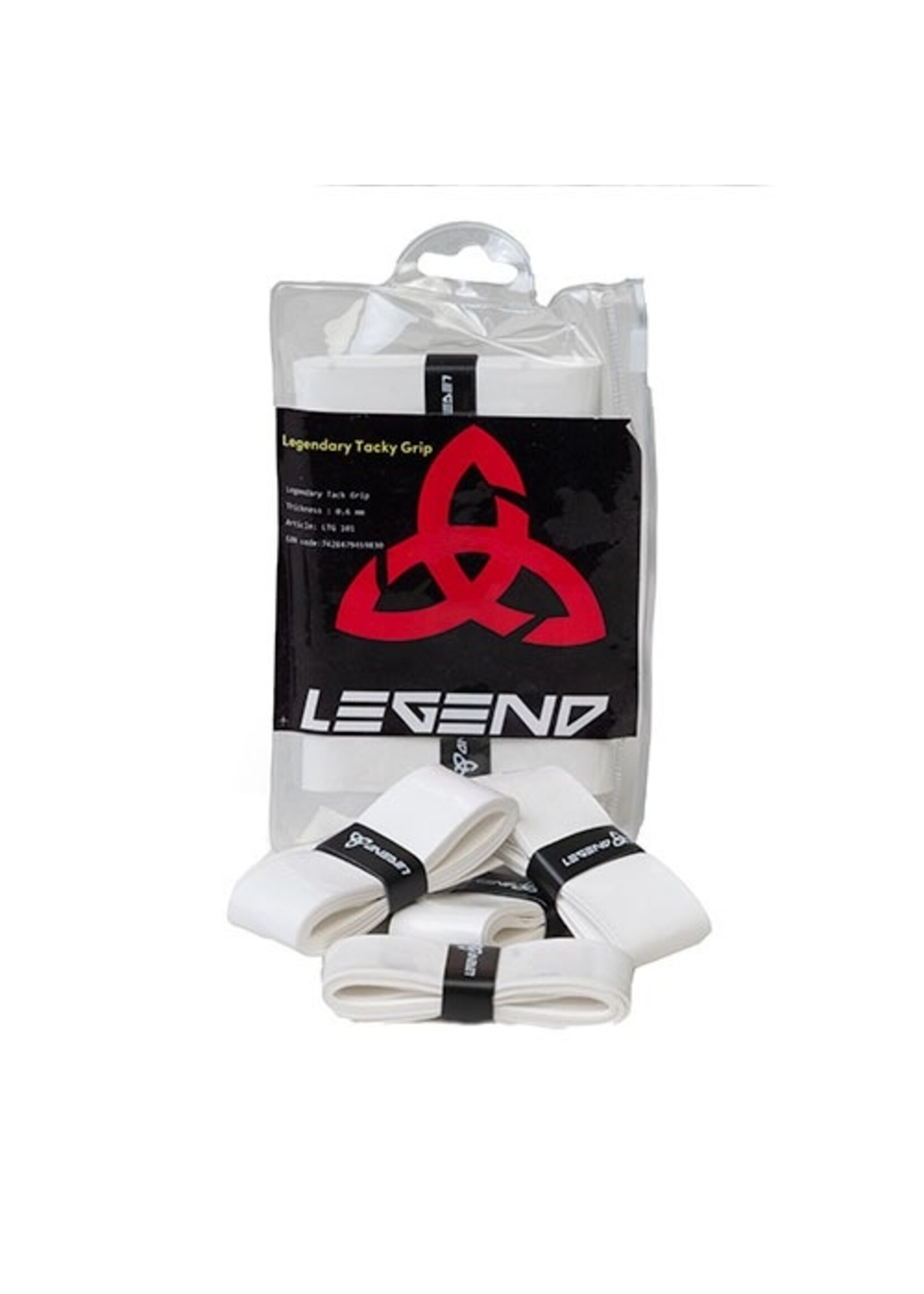 Legend Overgrip White 4pack