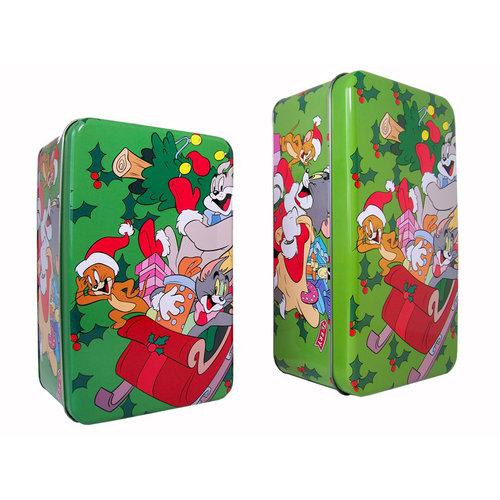 Kerstblikken Tom & Jerry, set van 2 Kerstblikken Tom & Jerry, set van 2