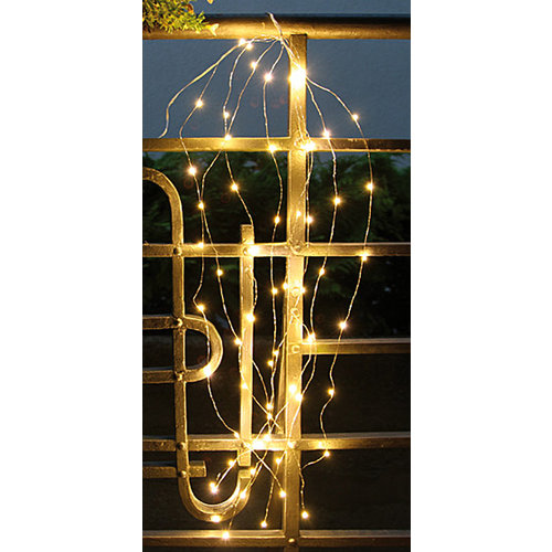 LED draadverlichting, 100 warmwitte LED's LED draadverlichting, 100 warmwitte LED's