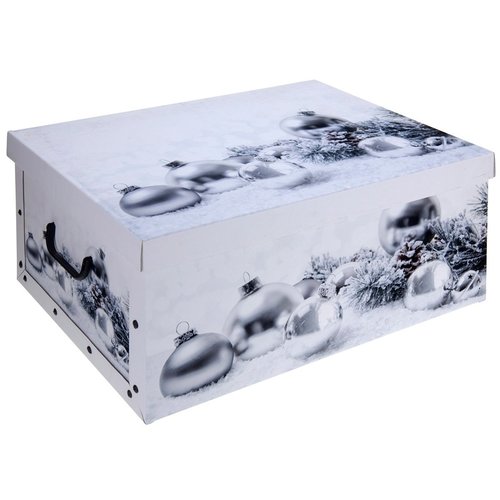 Opbergdoos kerst wit Opbergdoos kerst wit