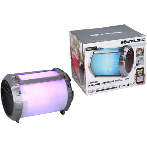 Soundlogic Speaker XL met subwoofer en led-verlichting Soundlogic Speaker XL met subwoofer en led-verlichting