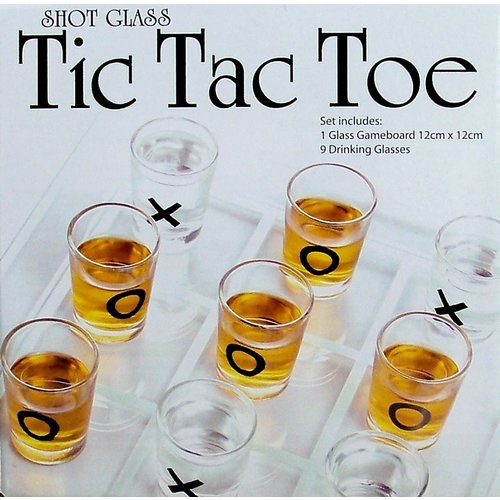 Mini Shot glaasjes spel Tic Tac Toe Mini Shot glaasjes spel Tic Tac Toe