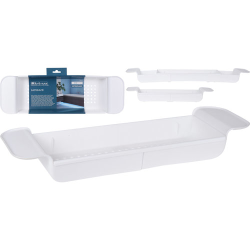 Bathroom Solutions Uitschuifbaar badrek - 55 tot 78cm Bathroom Solutions Uitschuifbaar badrek - 55 tot 78cm
