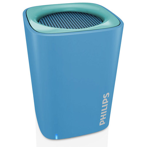 Philips BT100A - Speaker blauw Philips BT100A - Speaker blauw