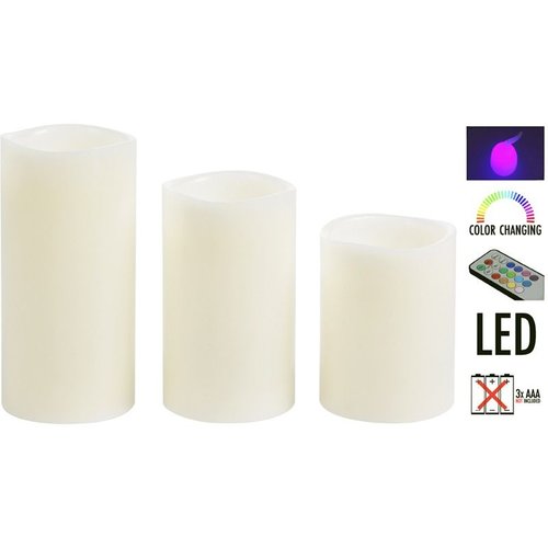 LED kaarsenset met afstandsbediening LED kaarsenset met afstandsbediening