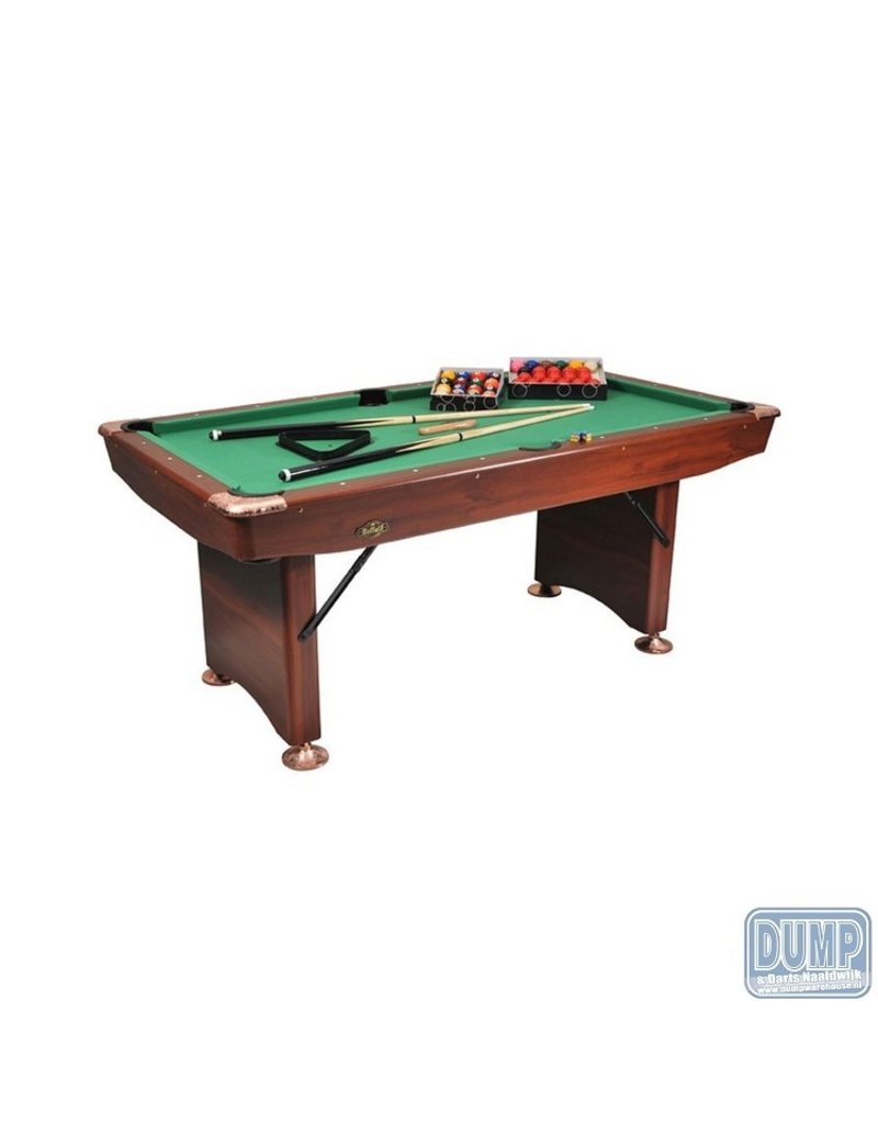 Buffalo Buffalo pooltafel Challenger 6ft (opklapbaar) bruin