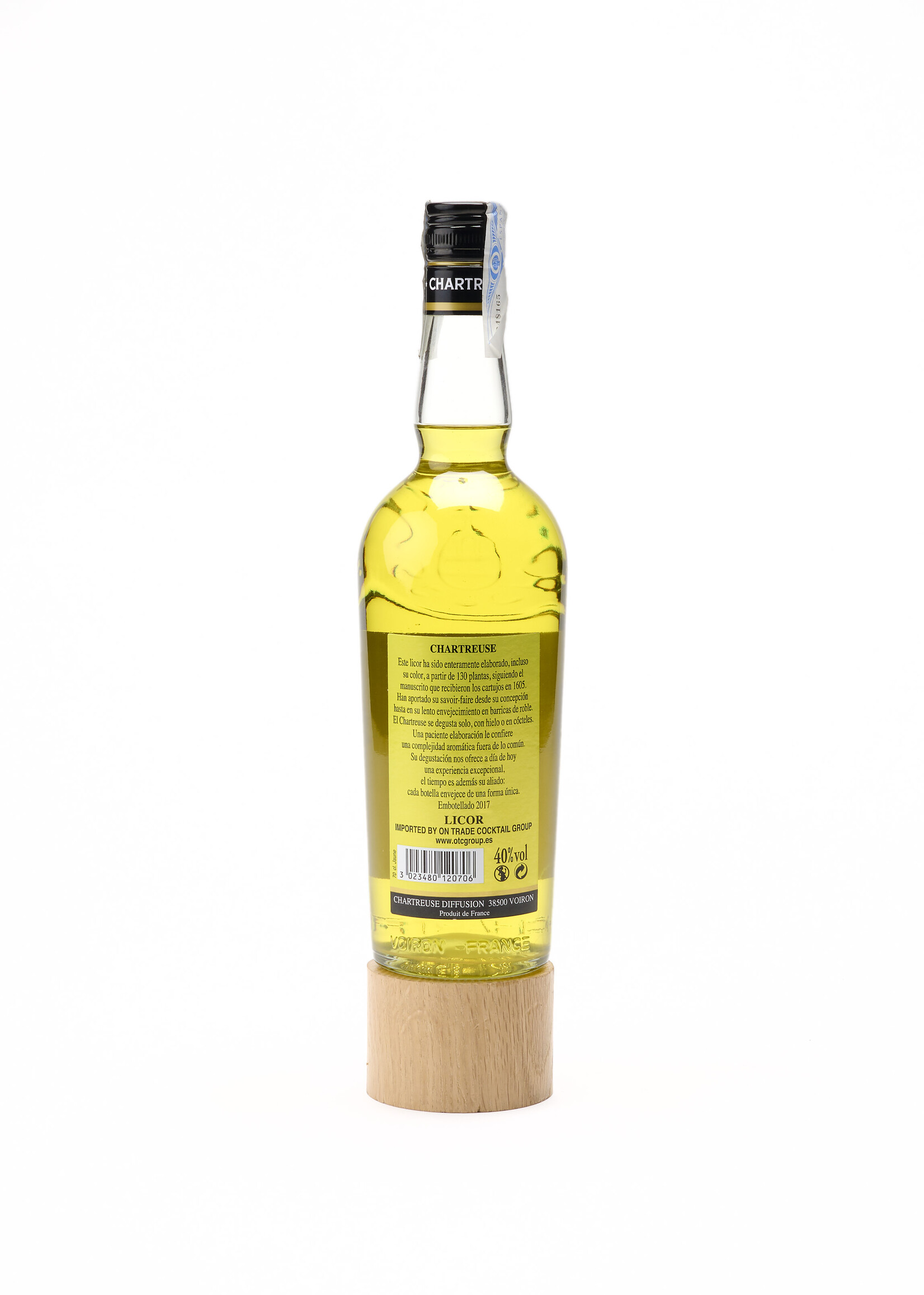 Chartreuse Chartreuse Jaune Voiron Export Espagne 2017 70cl