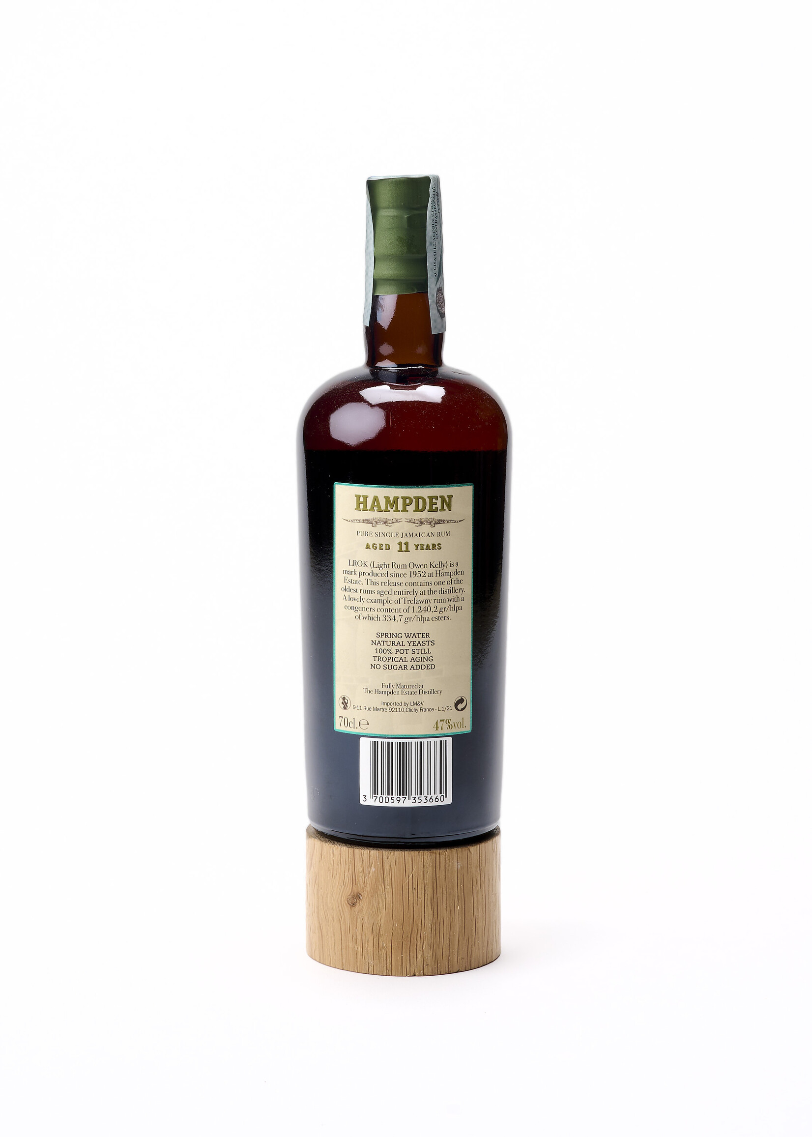 Hampden Hampden Estate Pure Single Jamaican Rum LROK 2010 (47%) 70cl