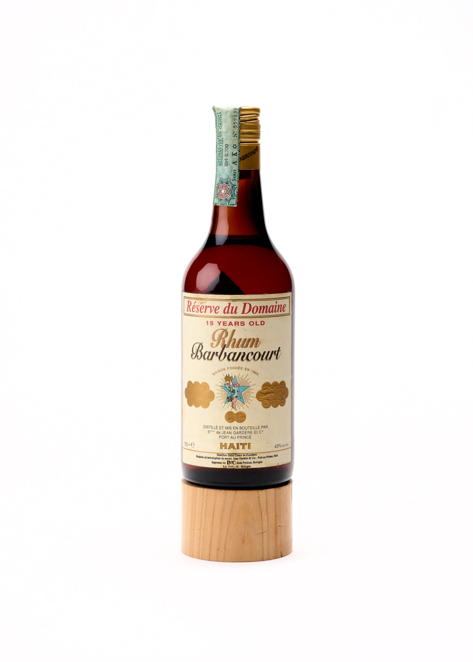 Distillerie Barbancourt Rhum Barbancourt Réserve du Domaine 15 Years Old 70cl