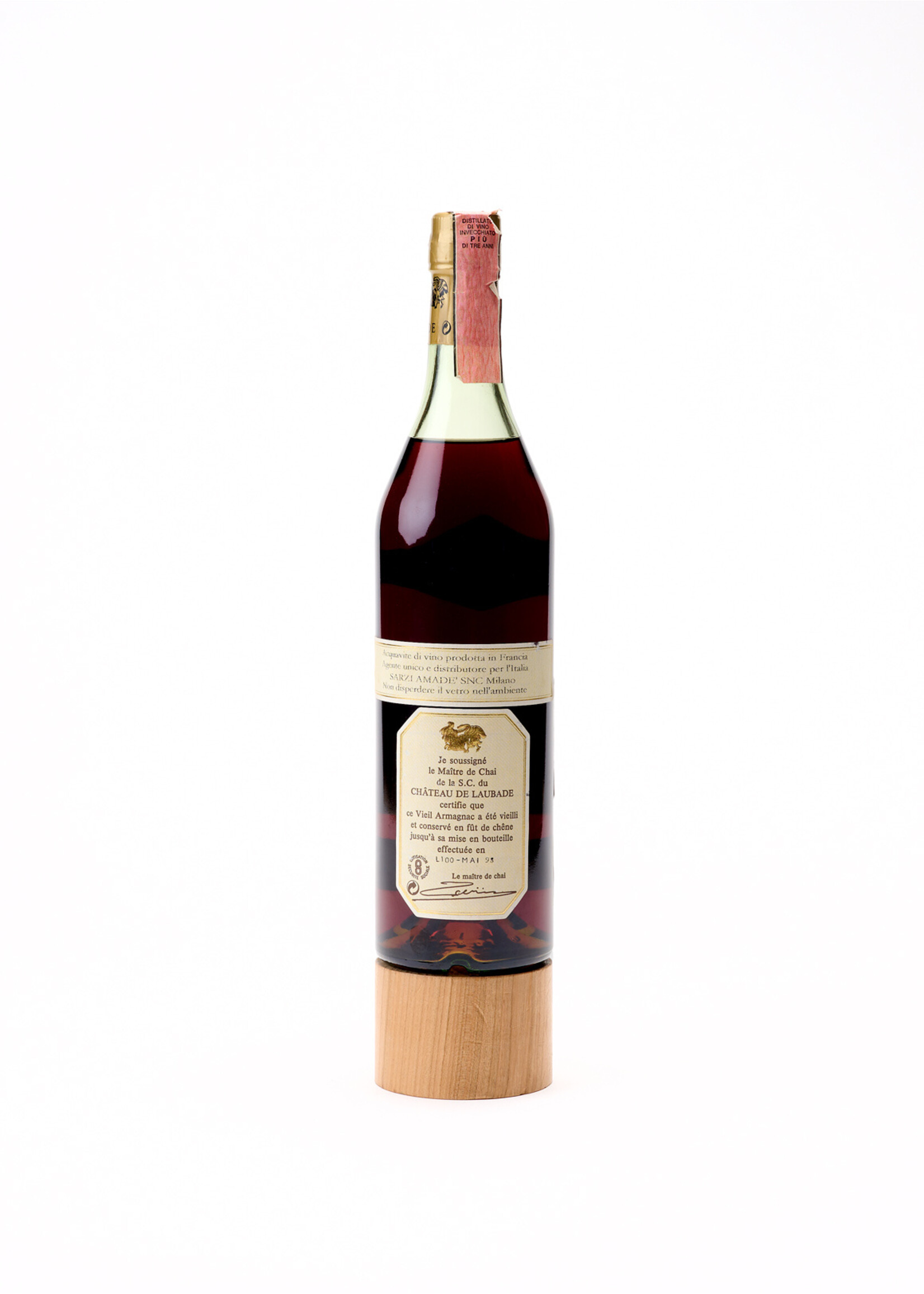 Laubade Château de Laubade Bas-Armagnac 1952 Bottled 1998 70cl