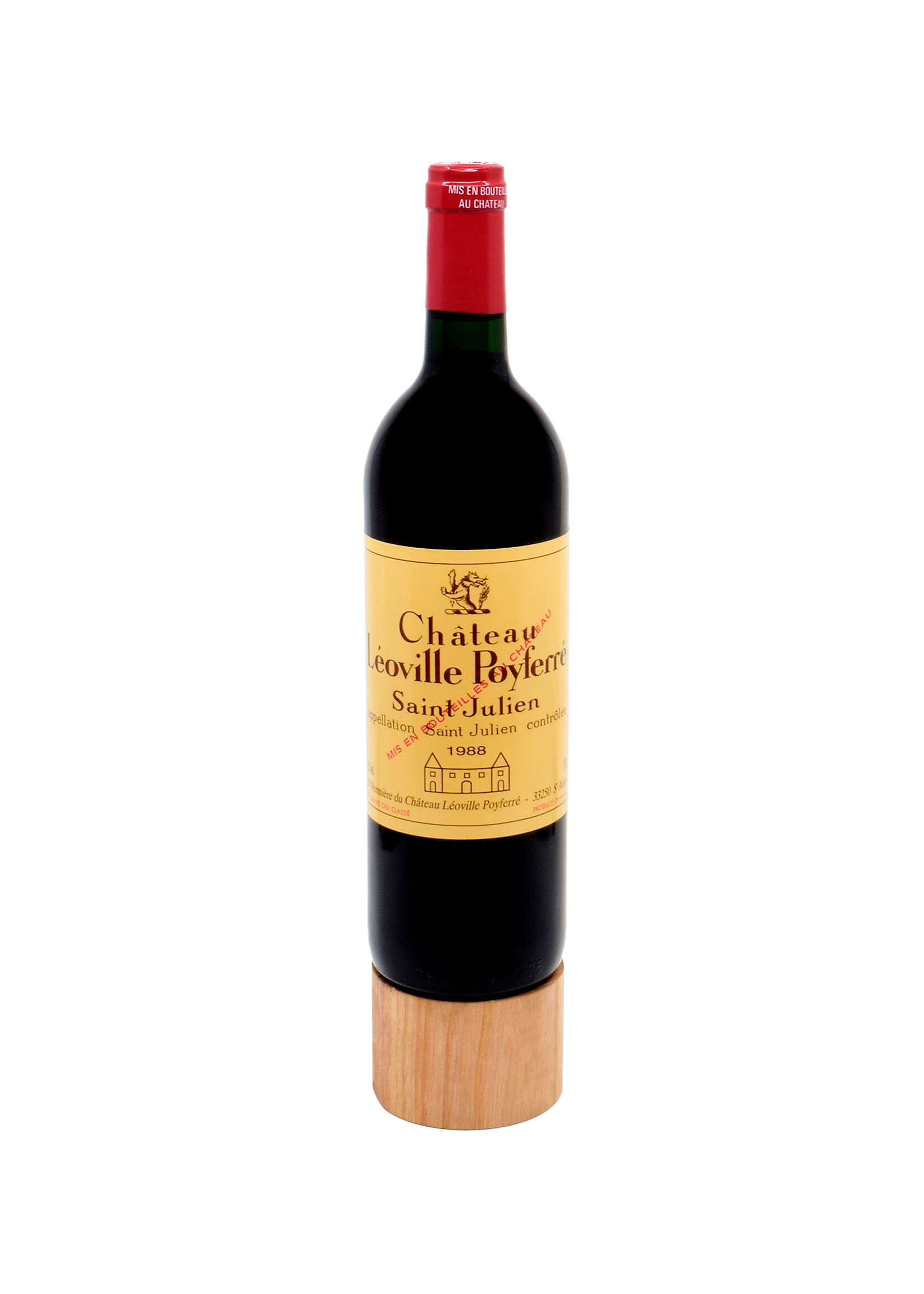 Château Léoville Poyferré Saint-Julien Château Léoville Poyferré 1988 75cl