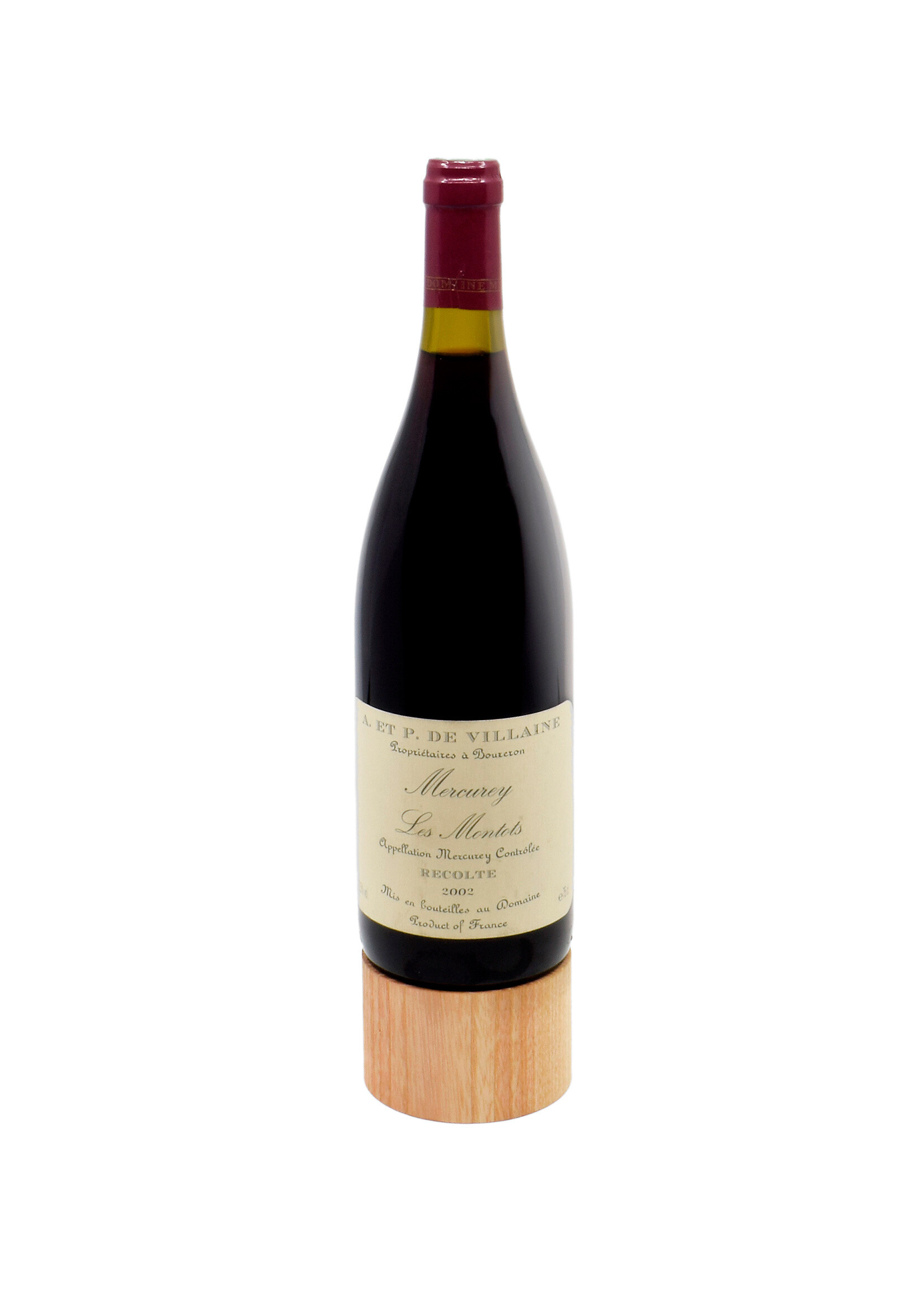 Domaine de Villaine Domaine De Villaine Mercurey Les Mondots 2002 75cl