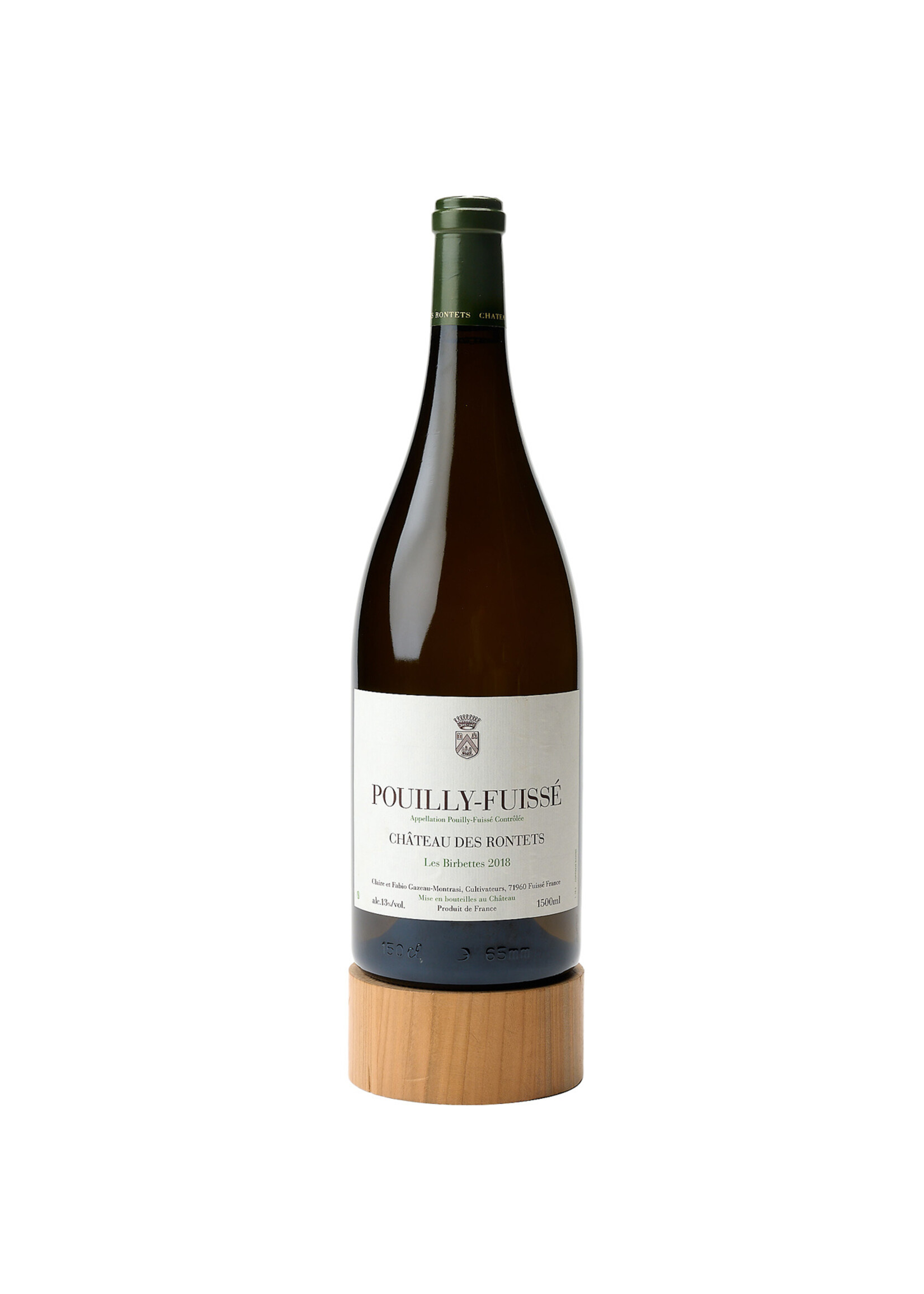 Château Des Rontets Château Des Rontets Pouilly-Fuissé "Les Birbettes" 2018 150cl