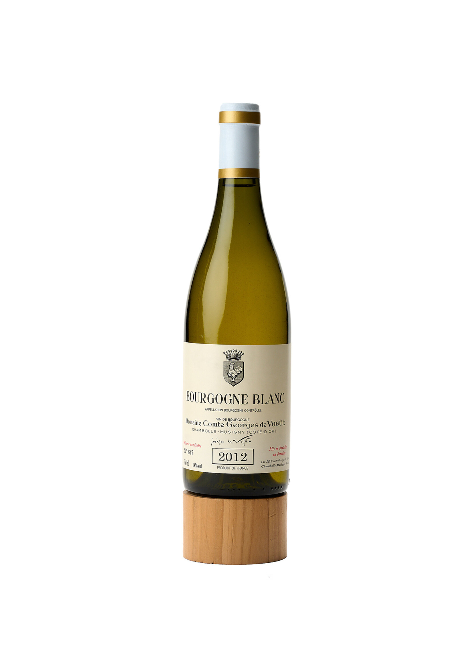 Domaine Comte de Vogüé Domaine Comte Georges de Vogüe Bourgogne Blanc 2012 75cl