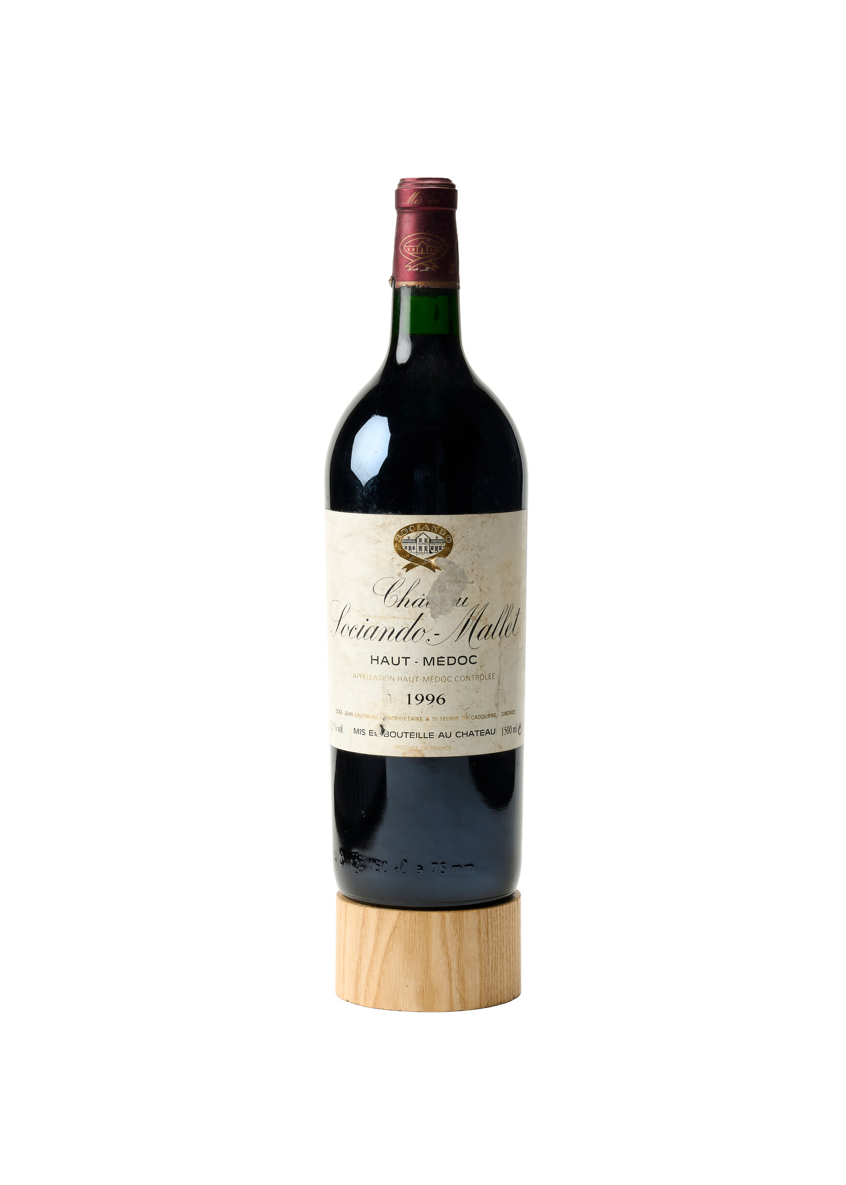 Château Sociando-Mallet Haut-Médoc Château Sociando Mallet 1996 150cl
