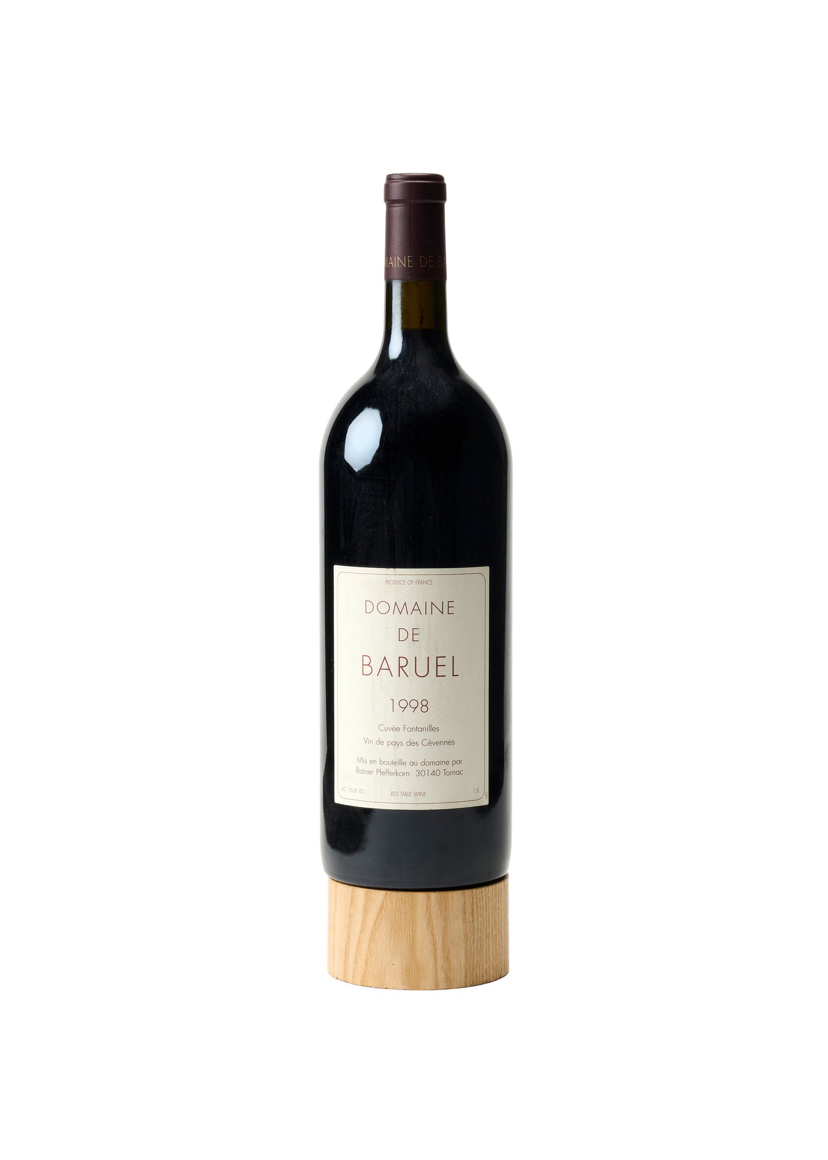 Domaine de Baruel Domaine de Baruel IGP Cévennes Cuvée Fontanelles 1998 150cl