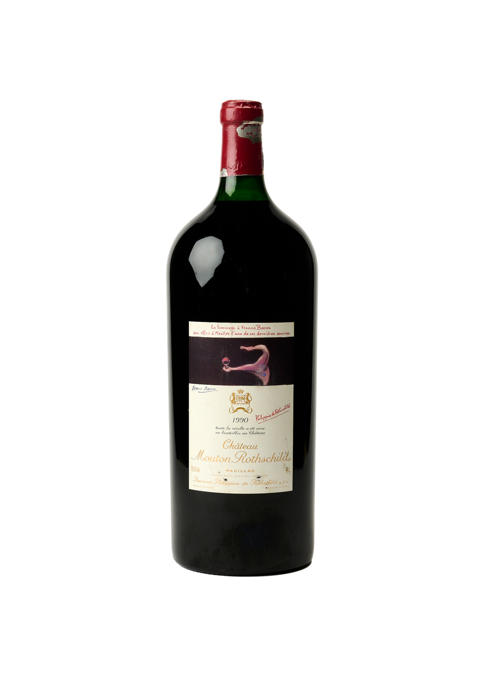 Château Mouton-Rothschild Pauillac Château Mouton Rothschild 1990 600cl