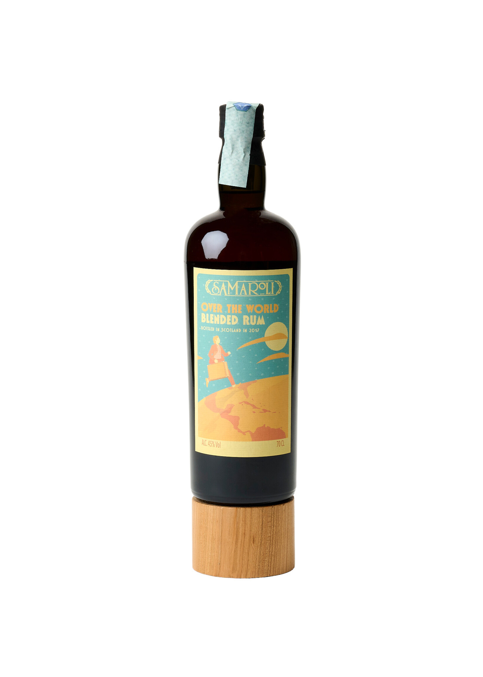 Samaroli Distillery Over the Word Samaroli's Blended Rum Bottled in Scotland in 2017 70cl (bt n°114/216)