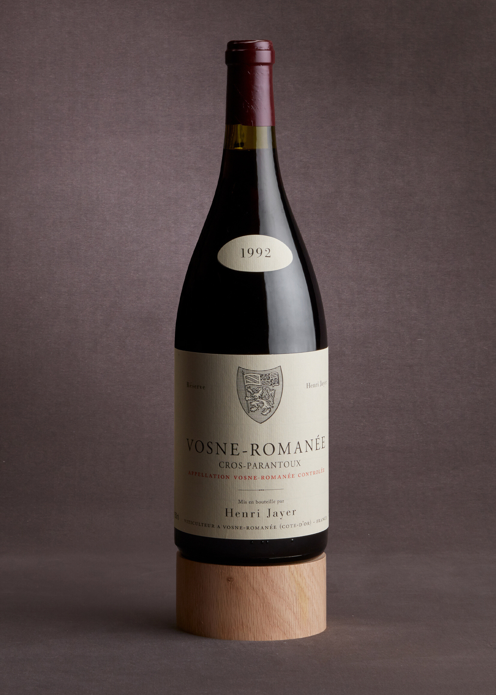 Domaine Henri Jayer Domaine Henri Jayer Vosne-Romanée 1er Cru "Cros Parantoux" 1992 150cl