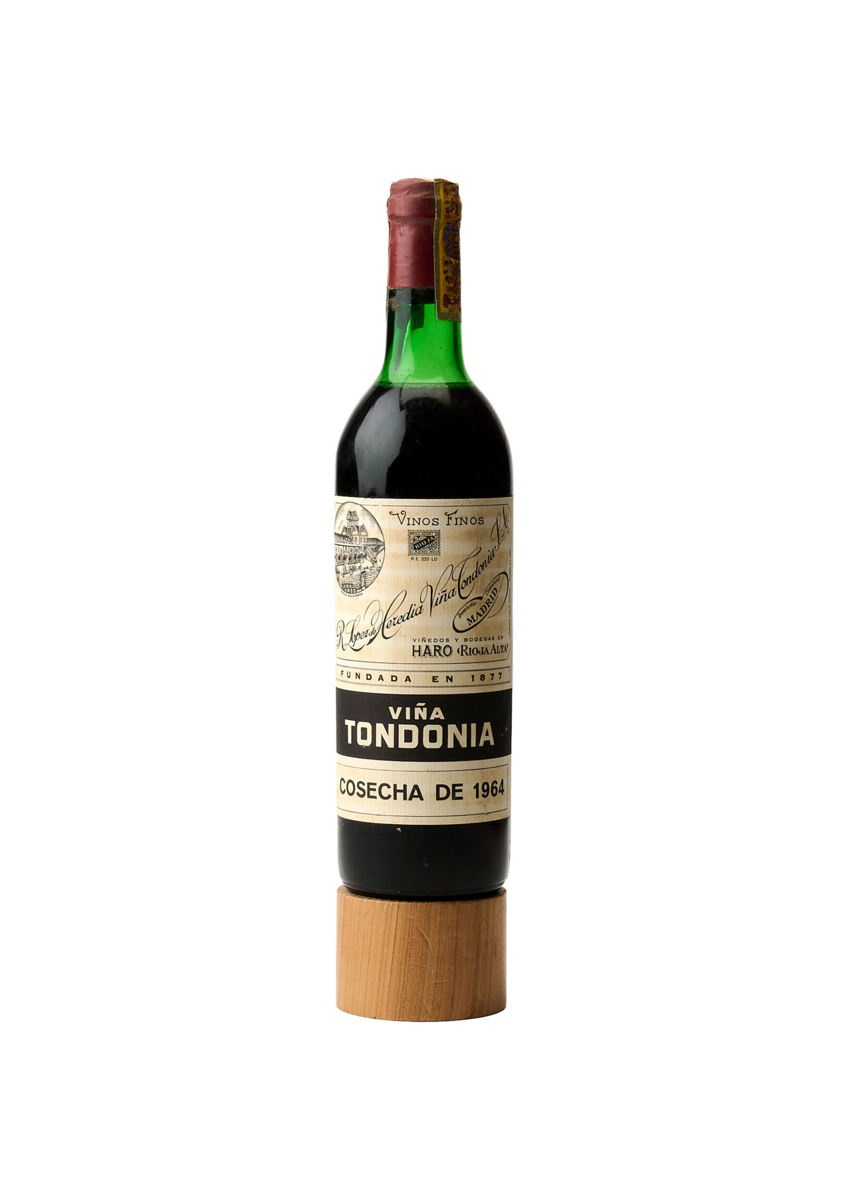 Bodegas Lopez Heredia R. Lopez de Heredia Viña Tondonia Rioja 1964 75cl