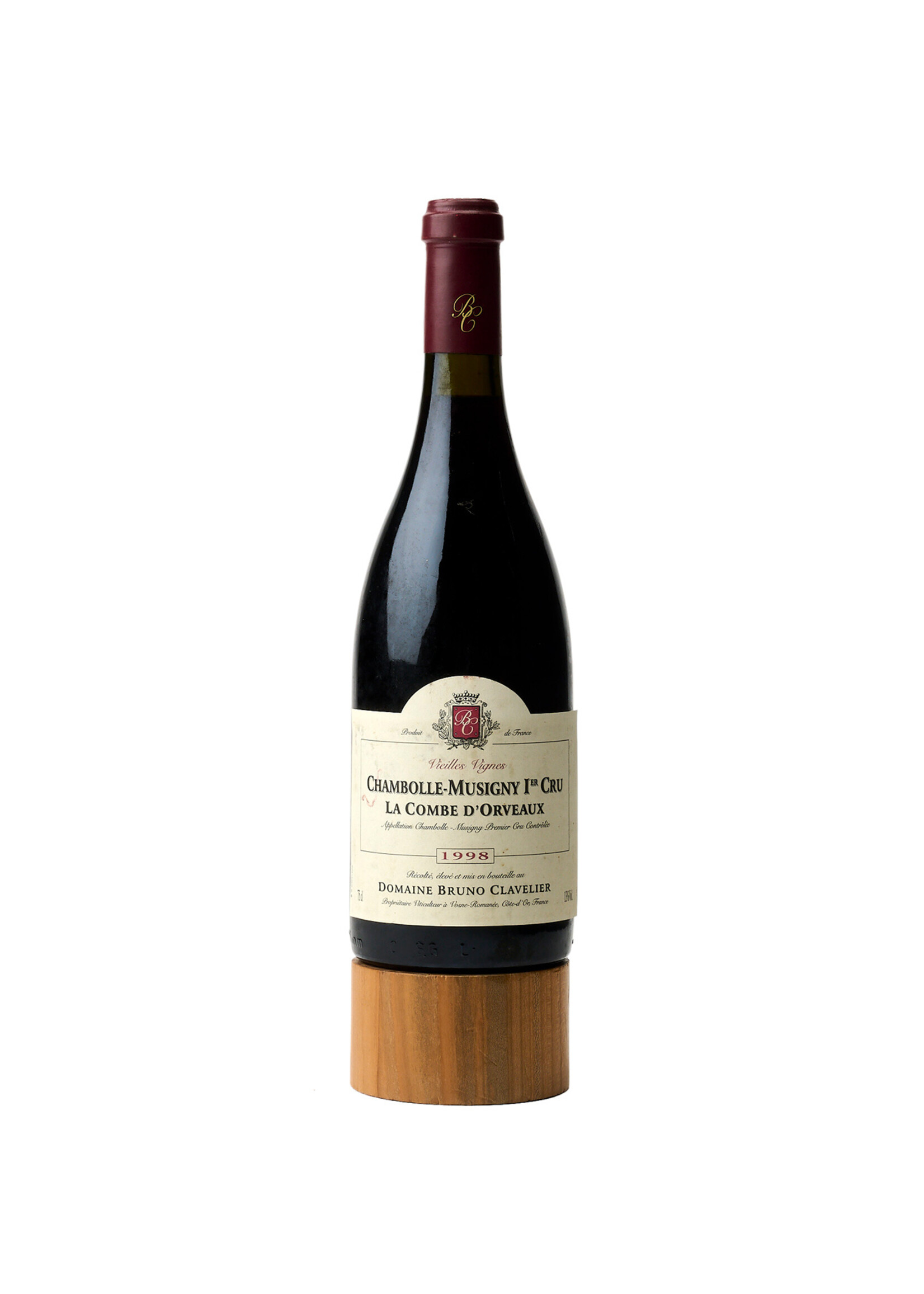 Domaine Bruno Clavelier Domaine Bruno Clavelier Chambolle-Musigny 1er Cru Combe d'Orveaux 1998 75cl