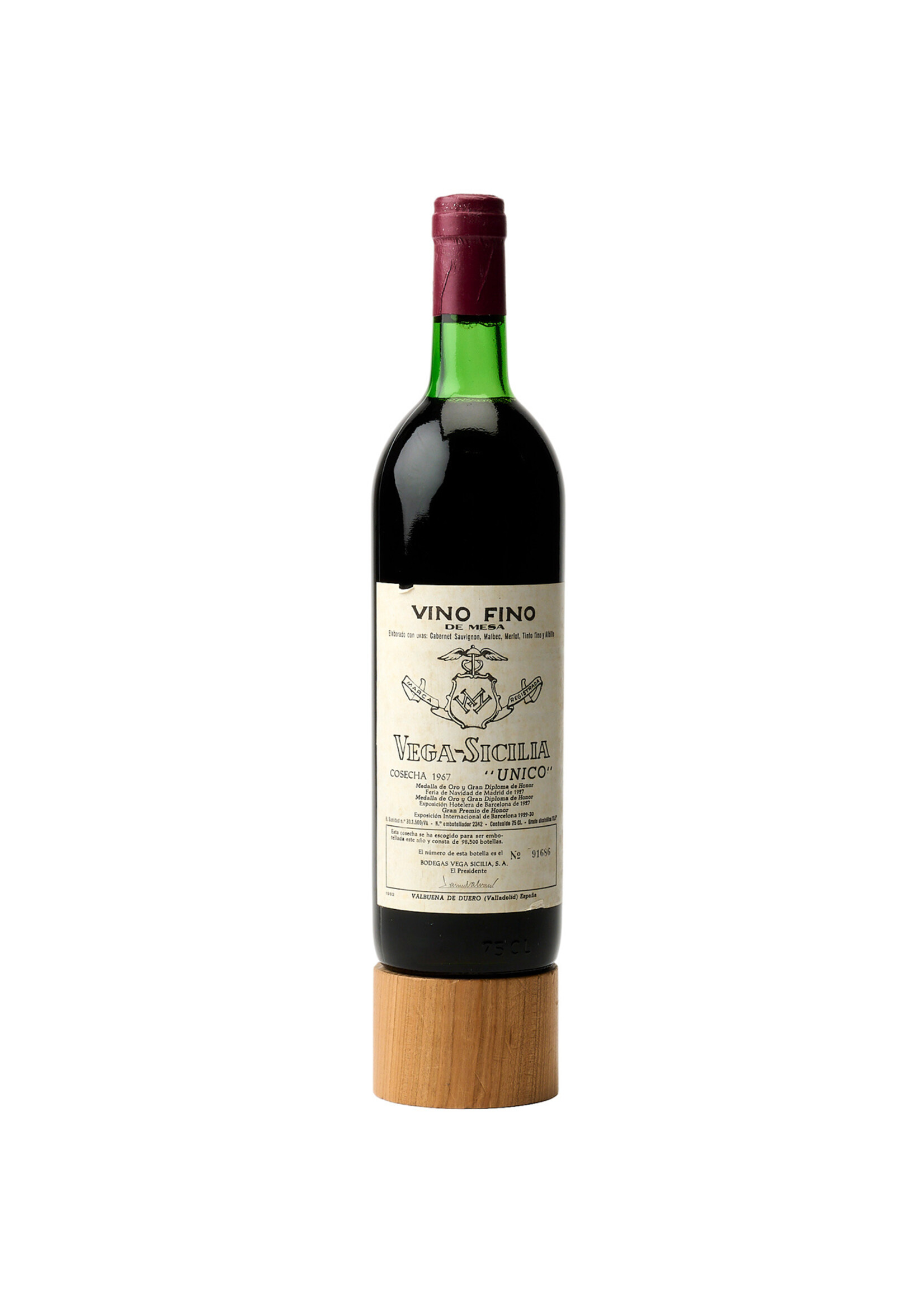 Vega Sicilia Vega-Sicilia Unico 1967 75cl