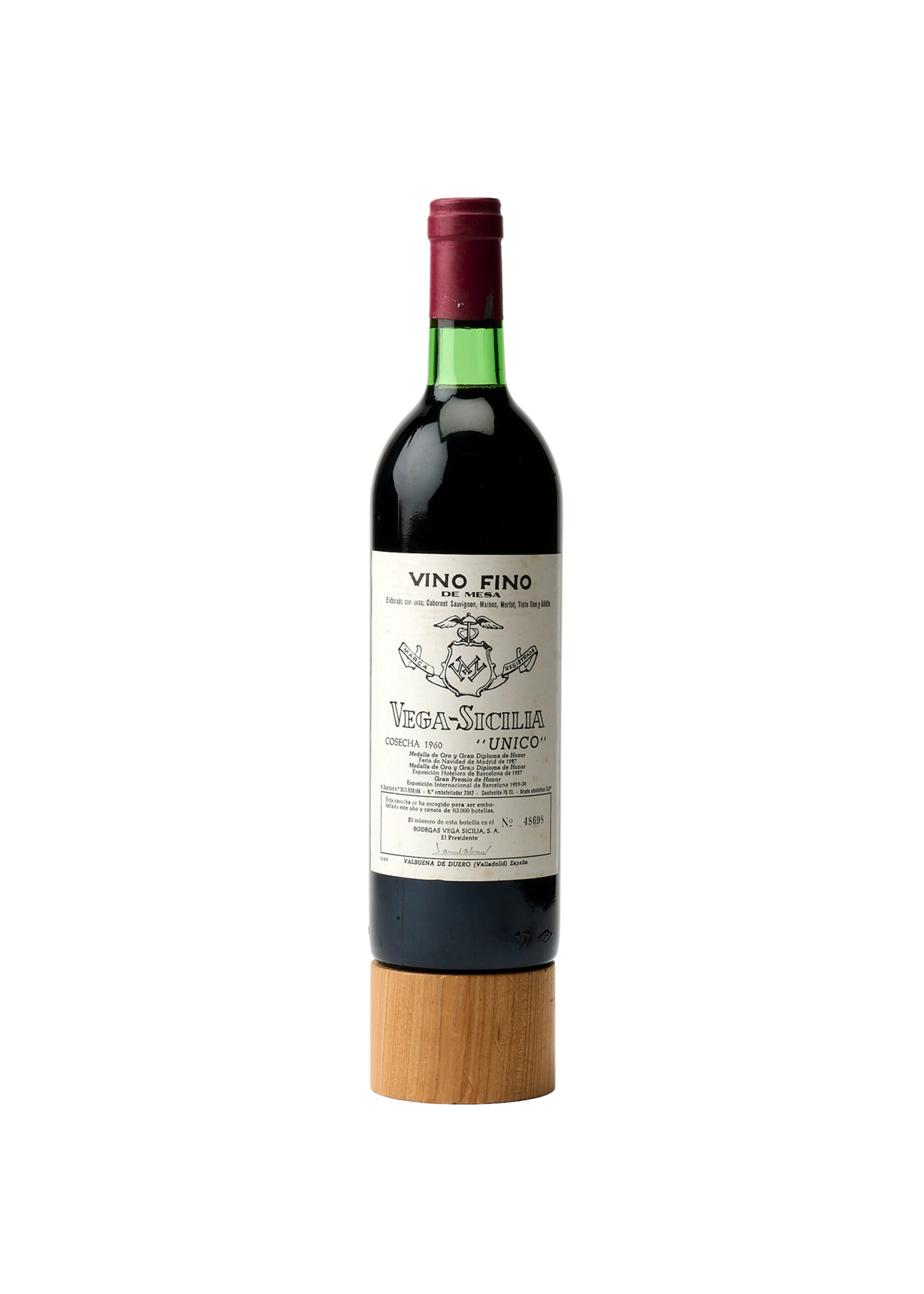 Vega Sicilia Vega Sicilia Unico 1960 75cl 